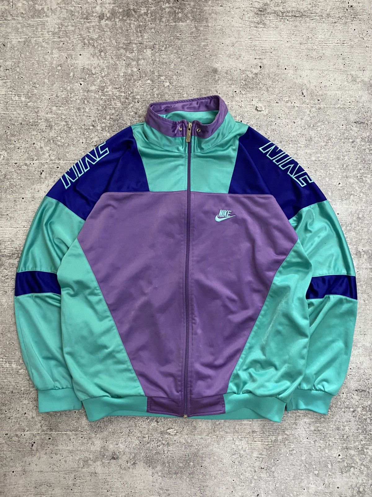 Nike × Vintage 🔥NIKE VINTAGE TRACK JACKET Size US M / EU 48-50 / 2 - 1 Thumbnail