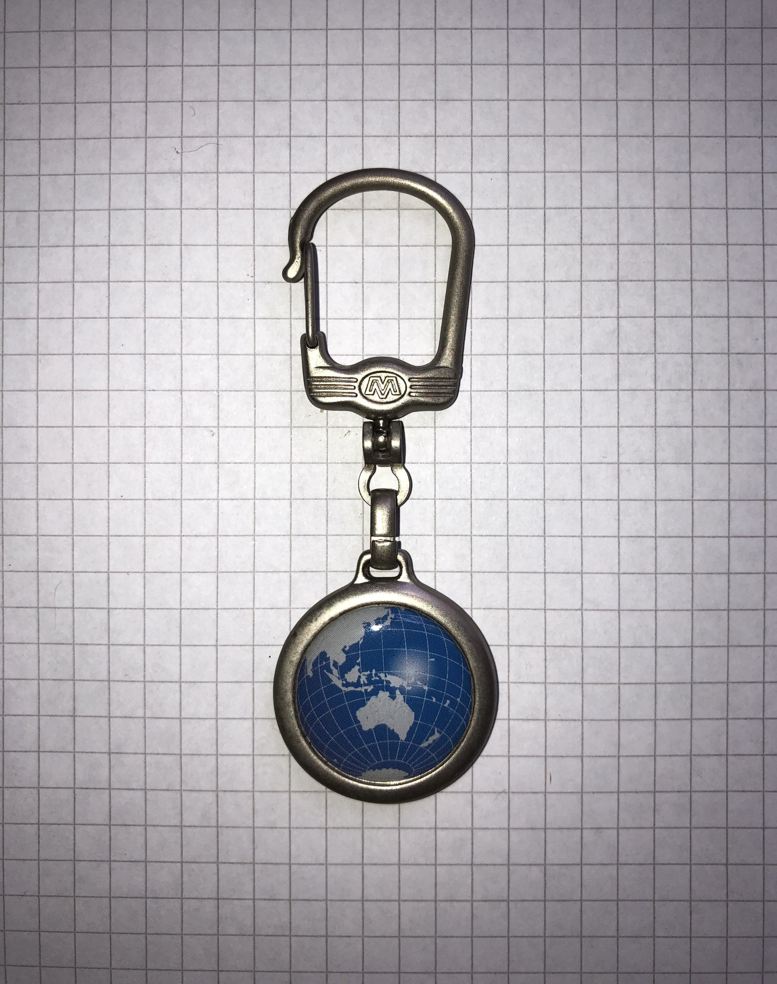 Vintage Keychain "Globe", Size ONE SIZE - 2 Thumbnail