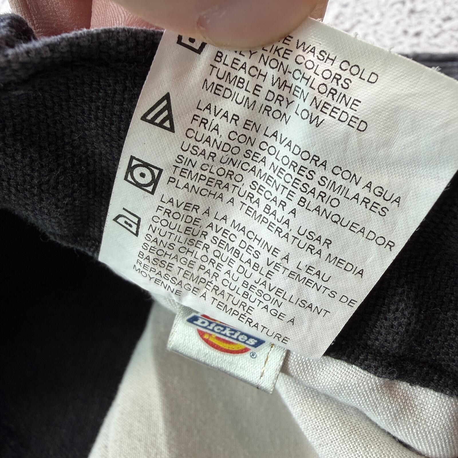 Dickies Vintage Dickies Carpenter Pants Black Baggy Skater 42x32 Size US 42 / EU 58 - 7 Thumbnail