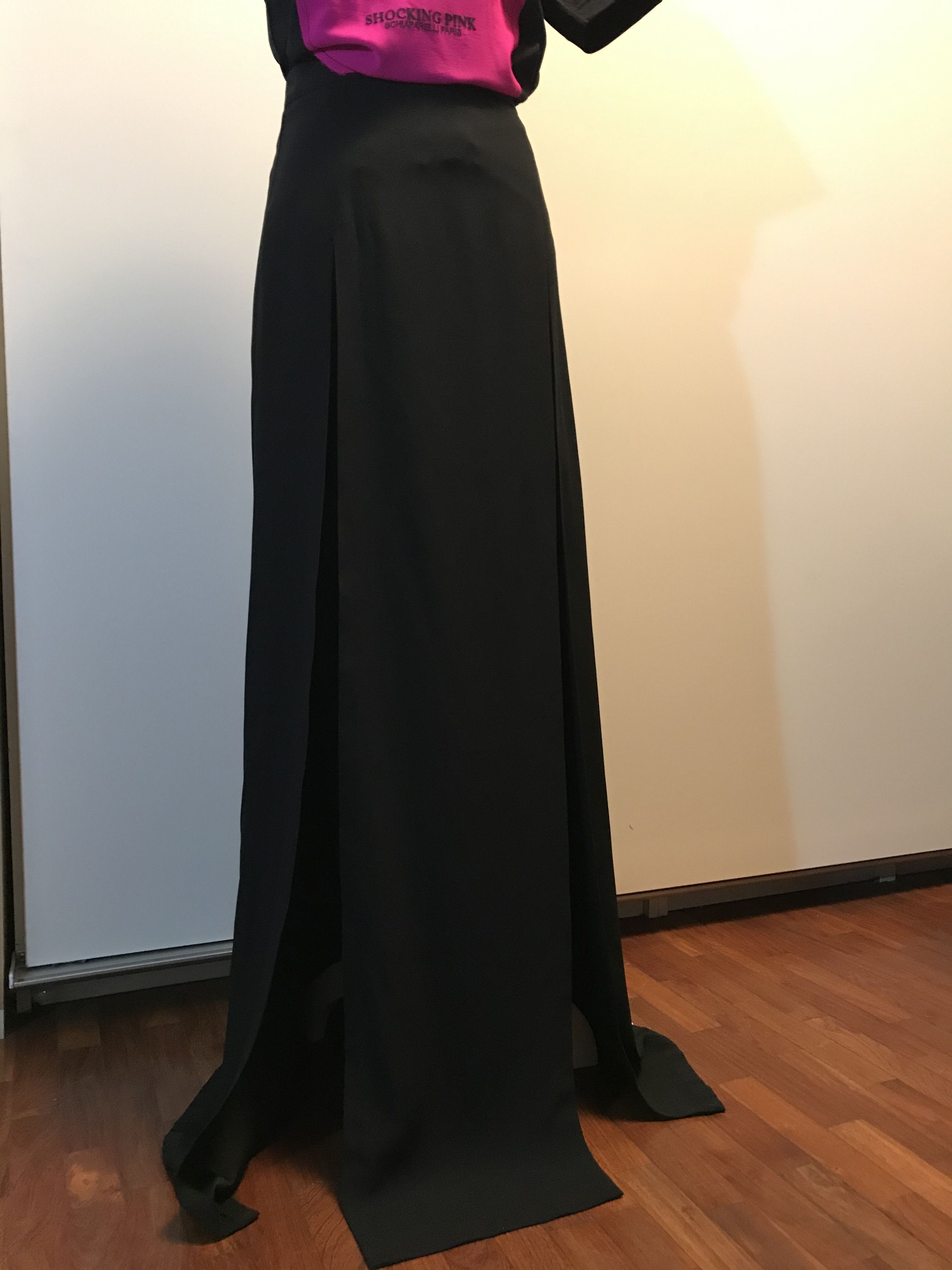 Hussein Chalayan Maxi Skirt with Splits and underskirt Size 28" / US 6 / IT 42 - 1 Thumbnail