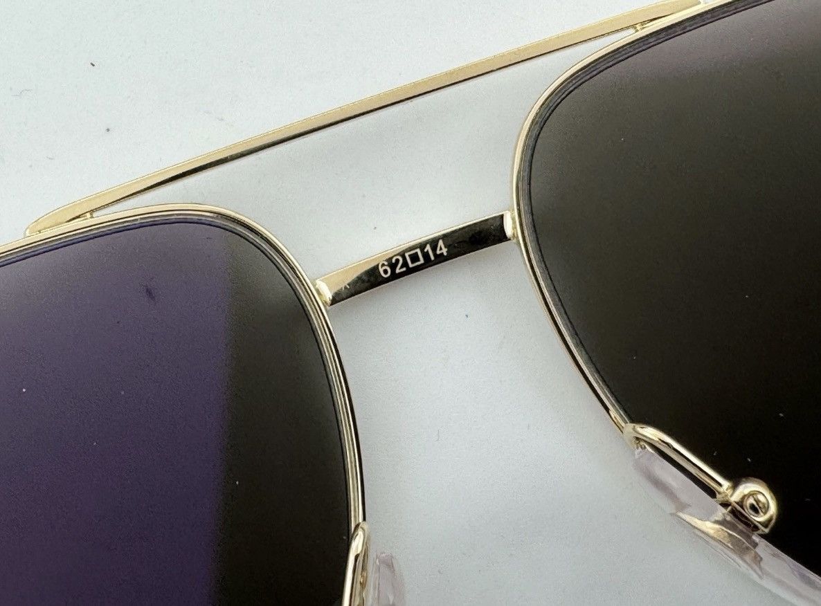 Cartier Aviator 62mm GOLD Mirror Sunglasses CT0110S Vendome Size ONE SIZE - 7 Thumbnail