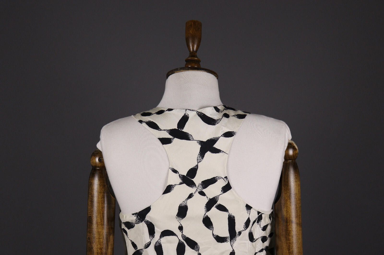Helmut Lang Helmut Lang White Designed Printed Tank Top Shirt Size M Size M / US 6-8 / IT 42-44 - 6 Thumbnail