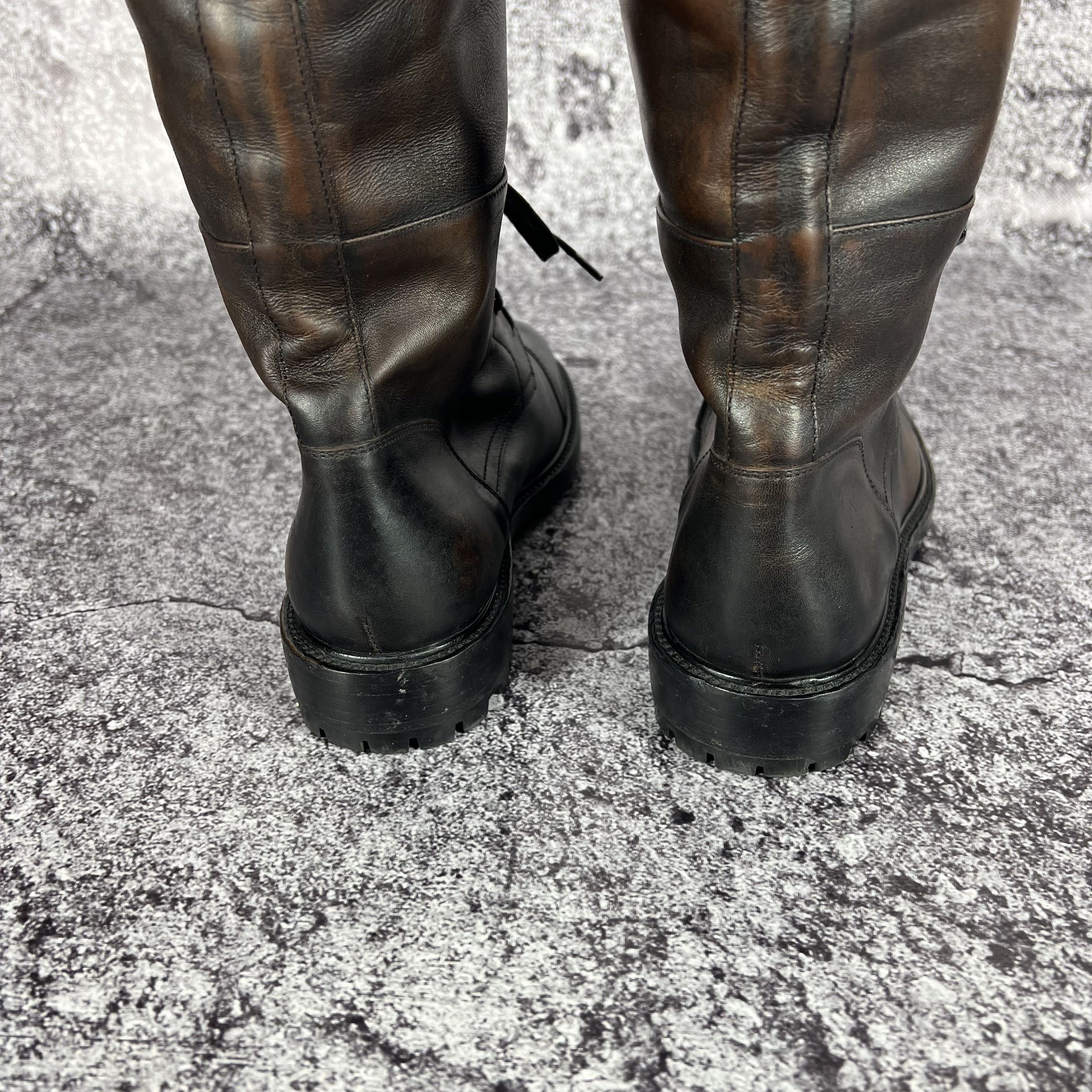 Belstaff Belstaff Banbridge Tall Riding Boots Leather Italy Size 37 Size US 7 / IT 37 - 9 Thumbnail