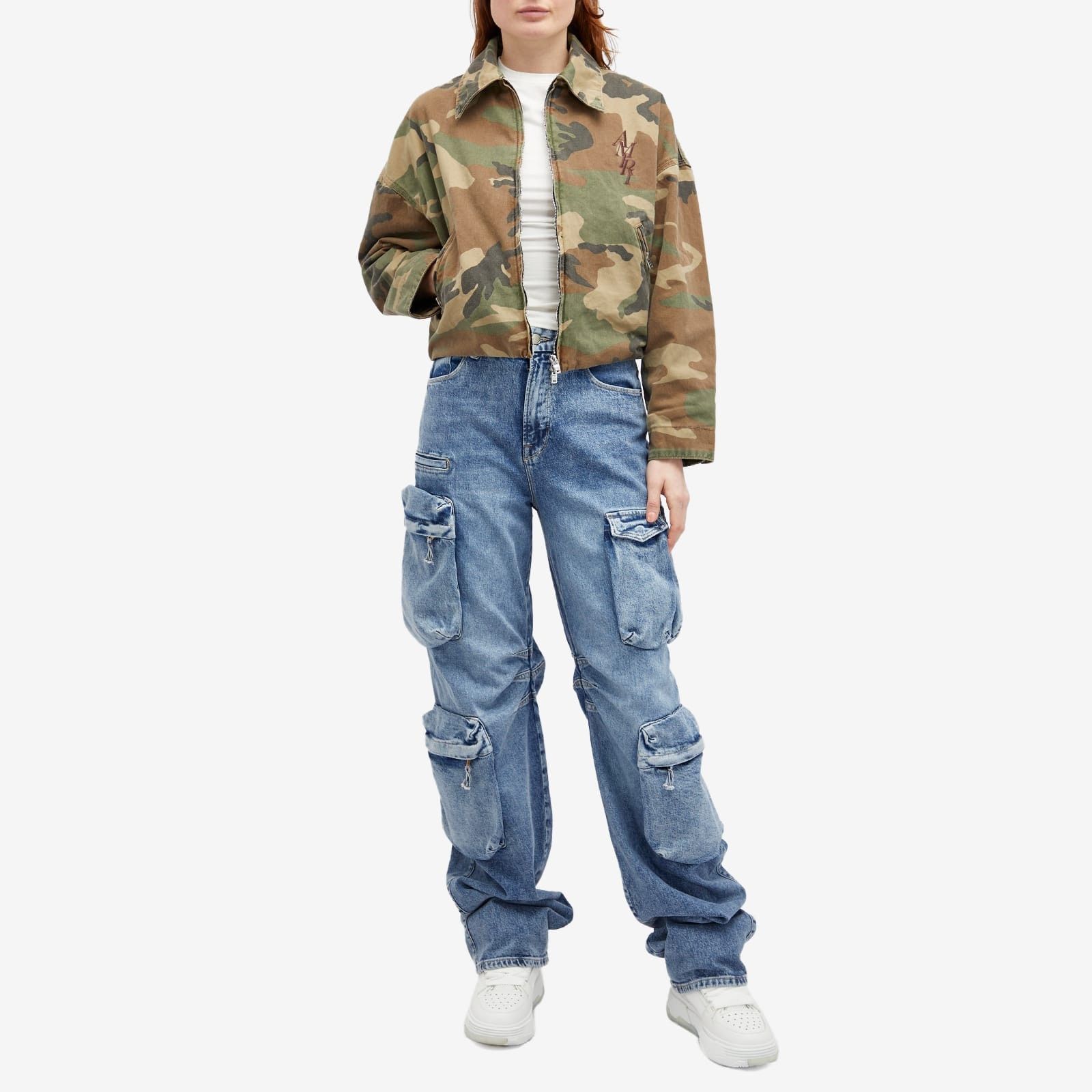 Amiri oc11z0225 Camo Workman Jacket in Multicolor Size S / US 4 / IT 40 - 3 Thumbnail
