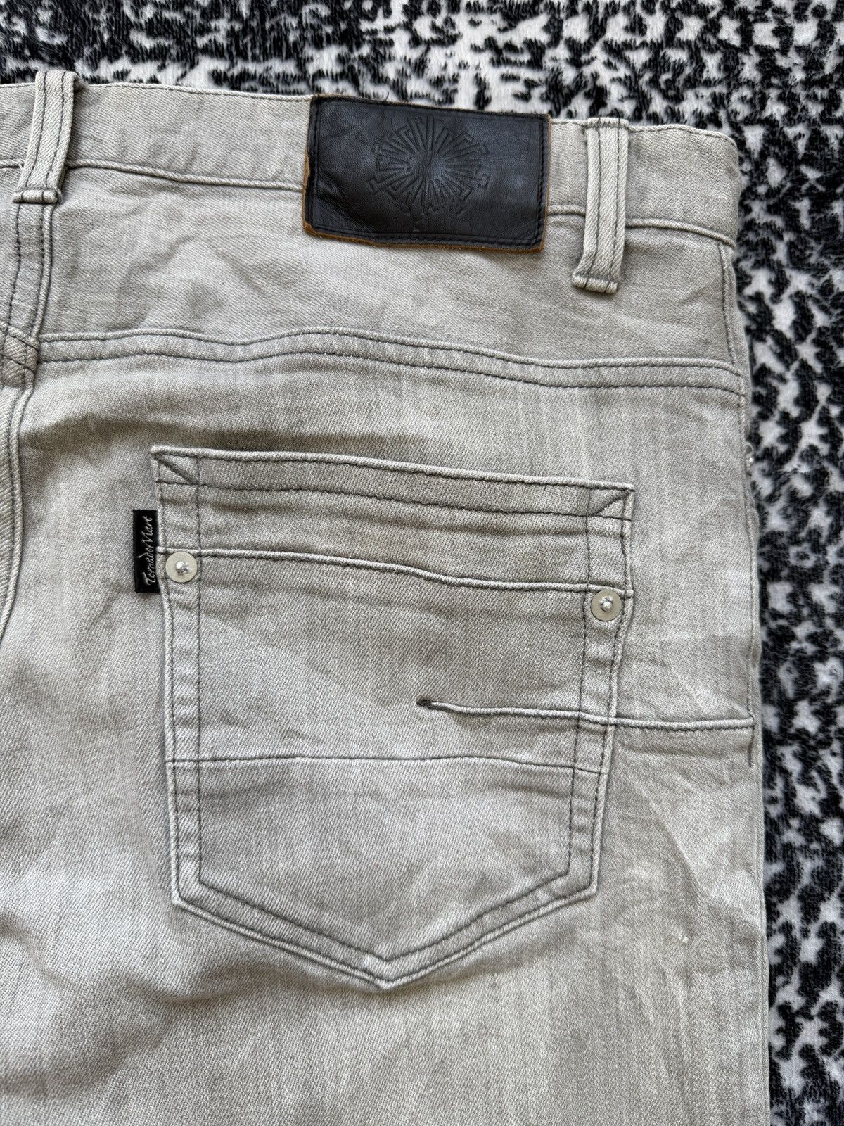 If Six Was Nine Vintage Tornado Mart Clawmark Denim Pants Size US 32 / EU 48 - 6 Thumbnail