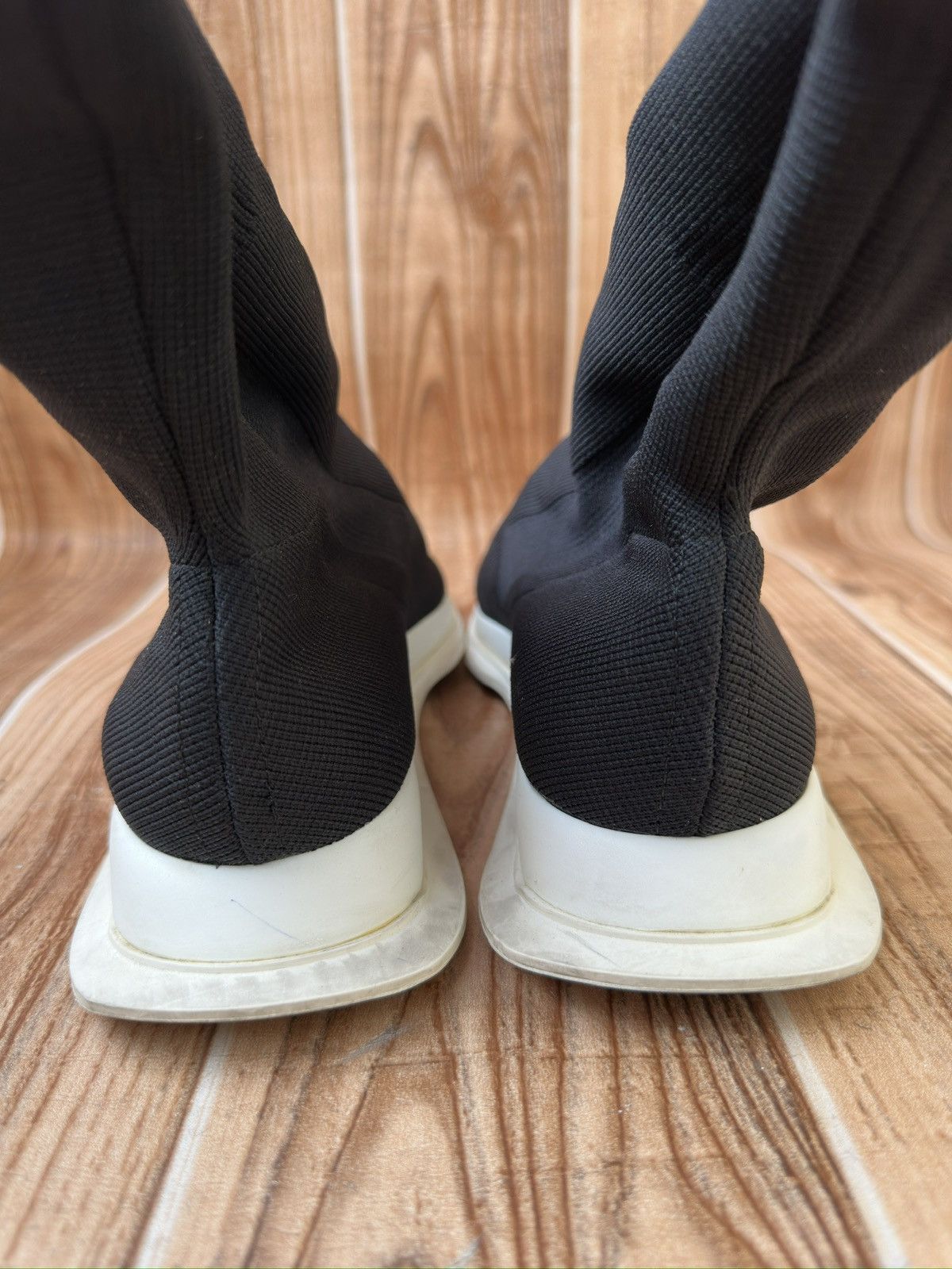 Rick Owens Drkshdw Rick Owens Drkshdw Runners Stretch Sock Size US 8 / IT 38 - 9 Thumbnail