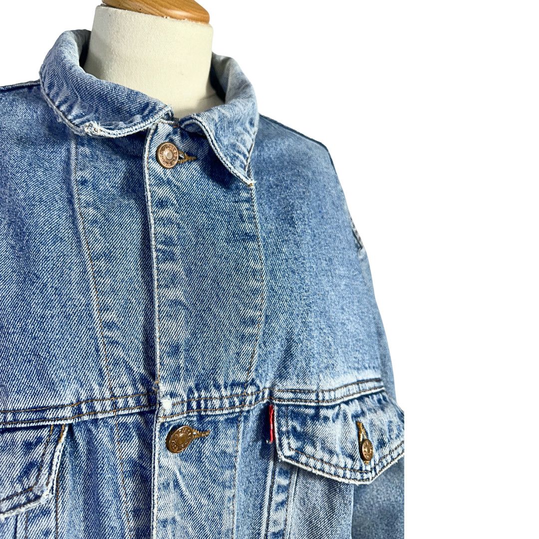 Diesel Diesel blue denim trucker jacket Size US M / EU 48-50 / 2 - 3 Thumbnail