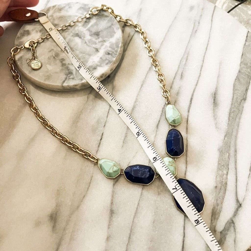 Jewelry Dana Buchman Necklace Blue and Teal Faux Turquoise Size ONE SIZE - 5 Thumbnail