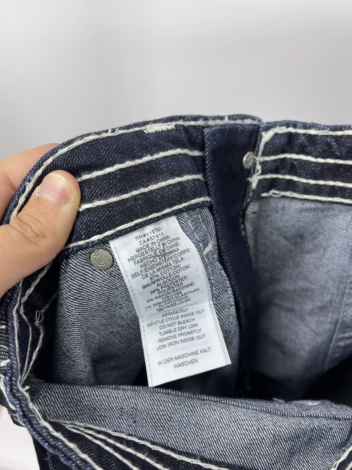 True Religion True Religion Jeans Multipocket Size 29 Blue Y2K Size US 29 - 7 Thumbnail