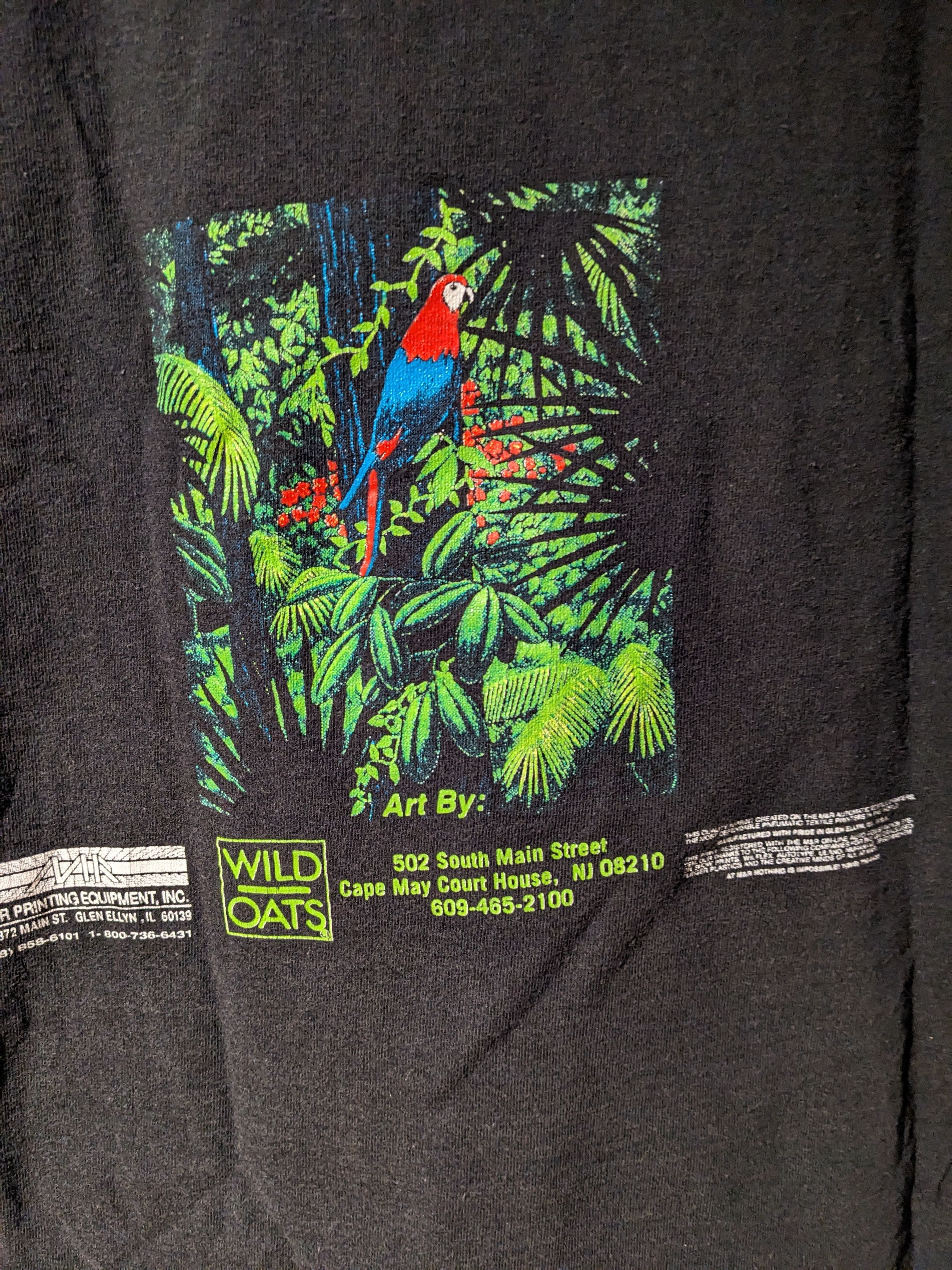 Vintage Vintage 90s Bird Parrot Animal Nature All Over Print T-Shirt Size US XL / EU 56 / 4 - 5 Thumbnail