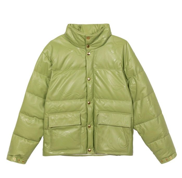 Golf Wang GOLF WANG LEATHER FLAME PUFFY JACKET Size US S / EU 44-46 / 1 - 1 Thumbnail