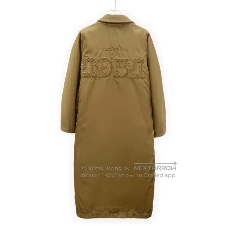 Max Mara Max Mara Brown Sheep Wool Lapel Double Breasted Long Sleev Size S / US 4 / IT 40 - 4 Thumbnail