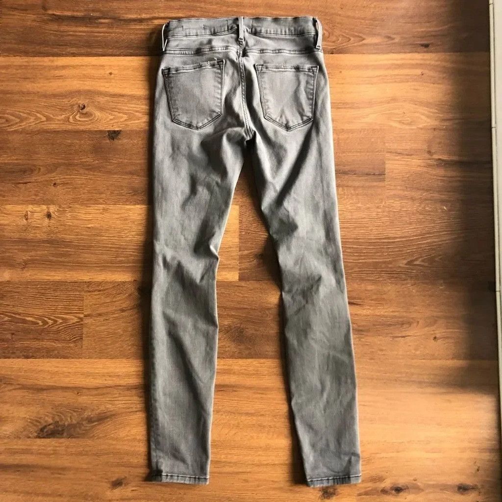 Frame FRAME Le Skinny de Jeanne – Grey Shred Ripped Jeans 👖✨ Size 25" / US 0 / IT 36 - 7 Thumbnail