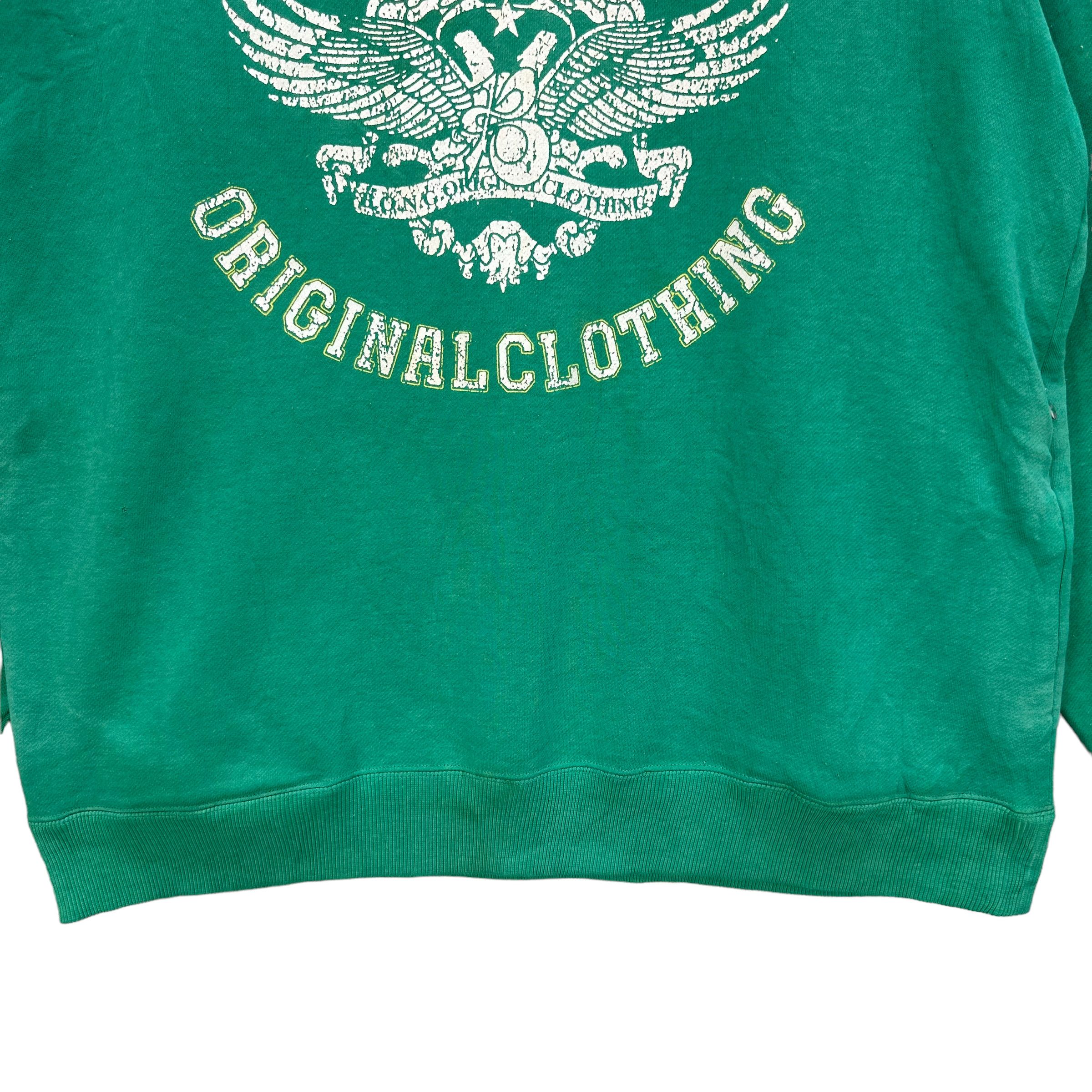 Japanese Brand BONG UK INTERNATIONAL BOG LOGO SWEATSHIRTS #7734-167 Size US L / EU 52-54 / 3 - 4 Thumbnail