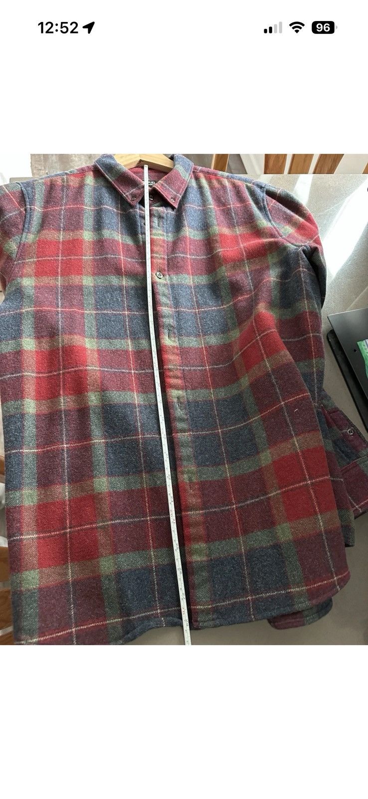 A.P.C. APC Wool check flannel Size US L / EU 52-54 / 3 - 6 Thumbnail