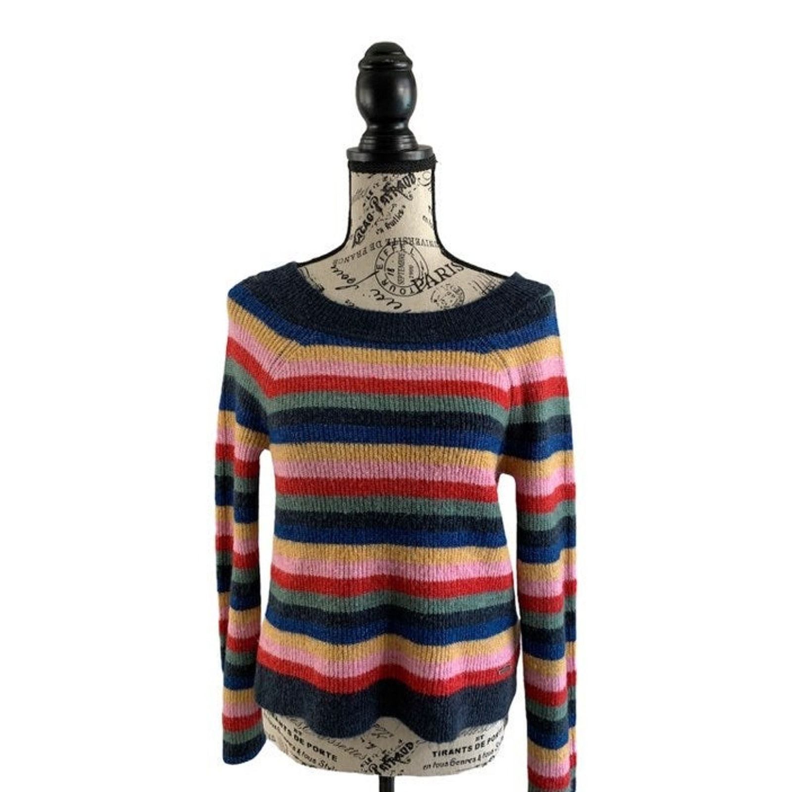 Abercrombie & Fitch Abercrombie & Fitch Women's Size XS Sweater Pullover Striped Size XS / US 0-2 / IT 36-38 - 1 Thumbnail