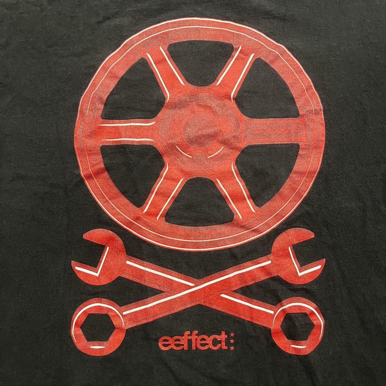 Vintage Crazy Vintage Y2K/2000s eeffect Car Wrench Gears Streetwear Graphic Tee! Size US XL / EU 56 / 4 - 2 Thumbnail