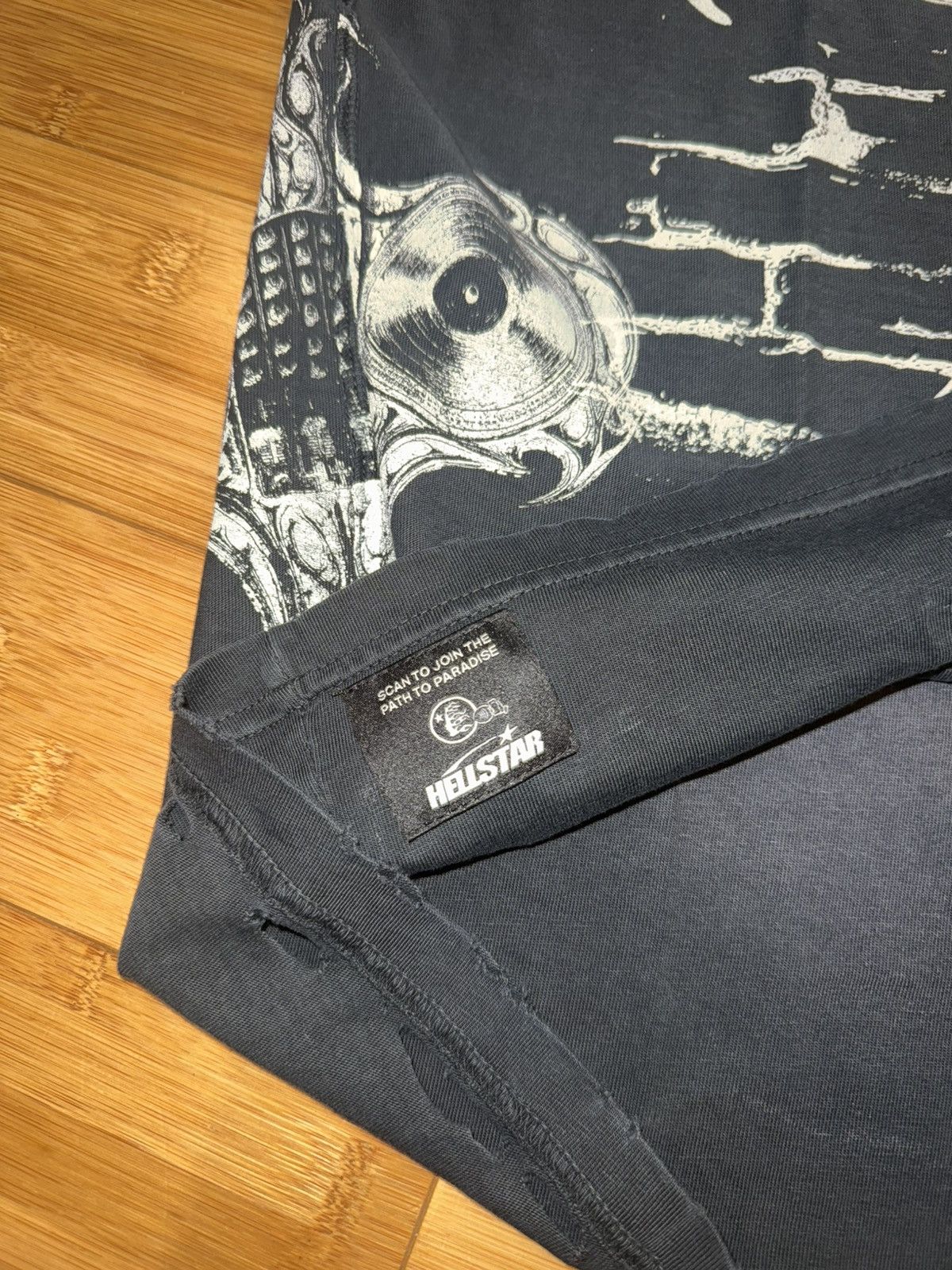 HELLSTAR Hellstar Record Baby T-Shirt - Size XS Size US XS / EU 42 / 0 - 8 Thumbnail
