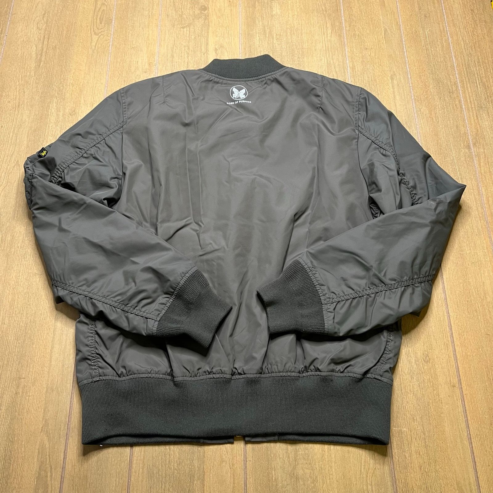 Alpha Industries ALPHA INDUSTRIES MENS BOMBER MILITARY STYLE JACKET GREEN XL Size US XL / EU 56 / 4 - 18 Thumbnail
