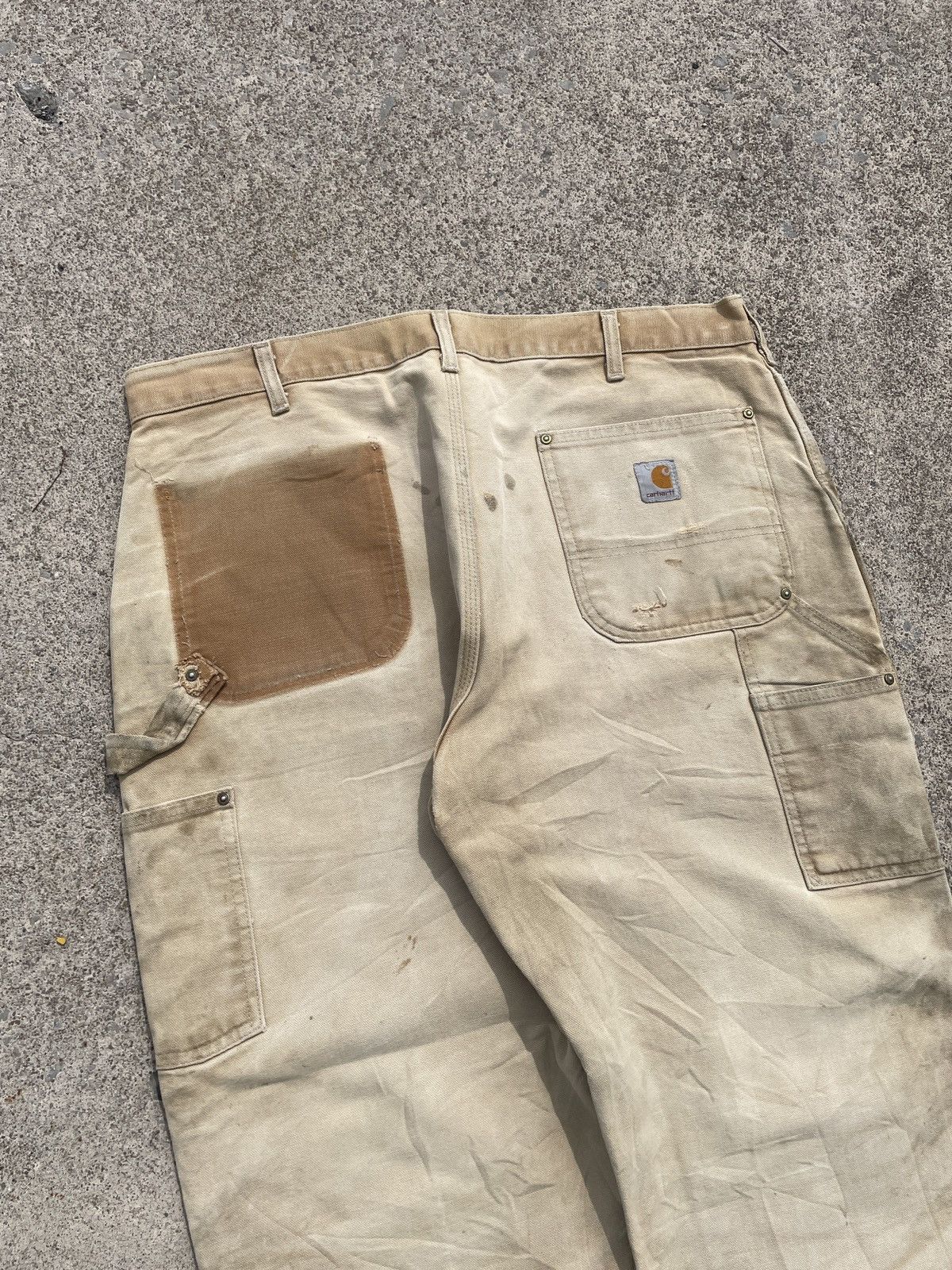 Carhartt Ghost Pocket Faded & Repaired Carhartt Double Knees Size US 38 / EU 54 - 3 Thumbnail