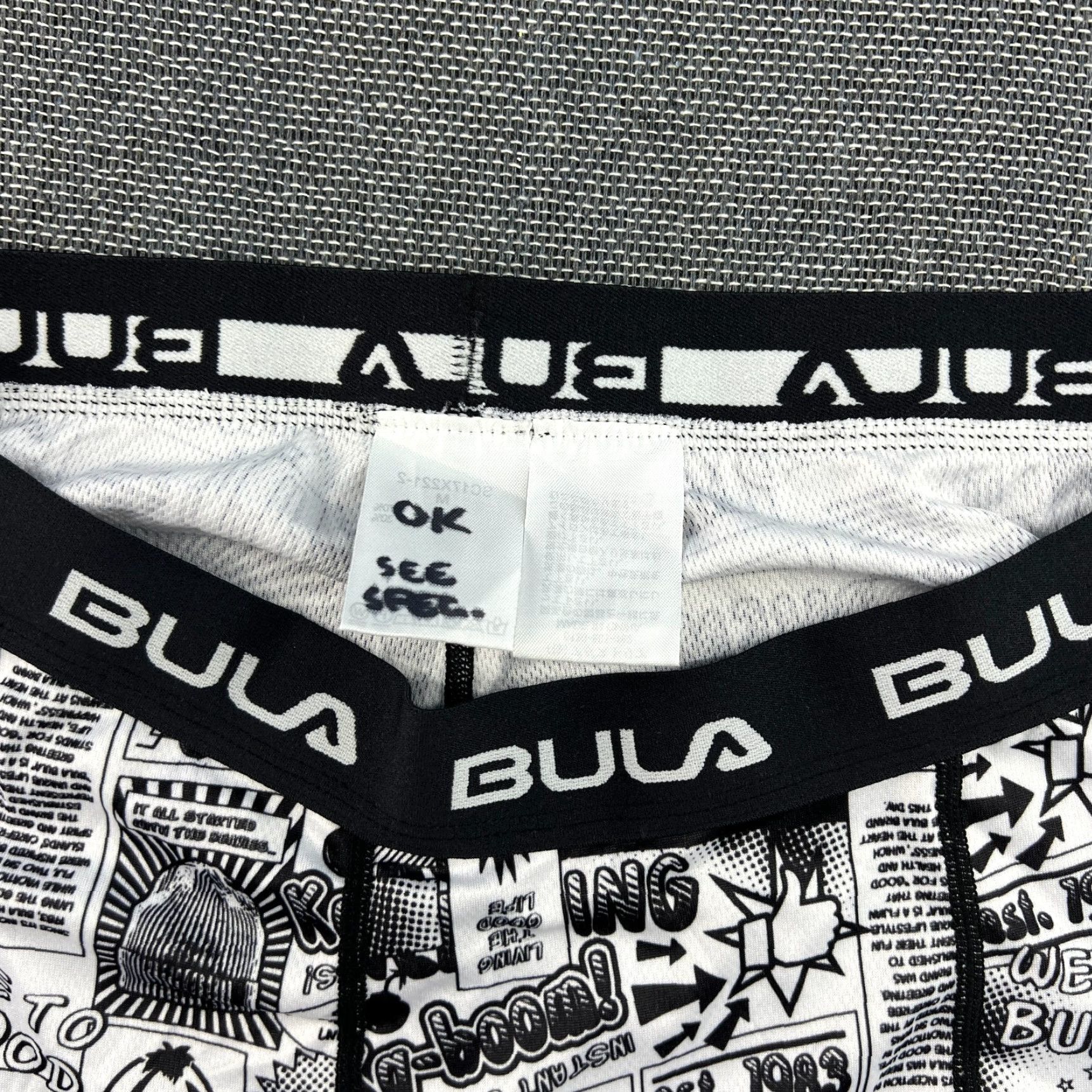 Vintage BULA Base Layer Pants Mens Medium Outdoor Sports Hiking Thermal White Black Track Pants Athletic Activewear Clothing Unisex Adults Mens Size US 31 - 7 Thumbnail