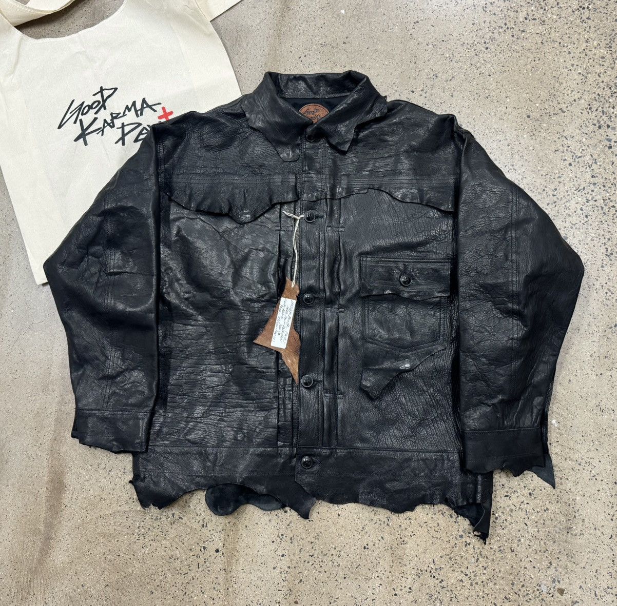 Vintage Good Karma Development “Dave” Blouson Jacket Size US L / EU 52-54 / 3 - 1 Thumbnail