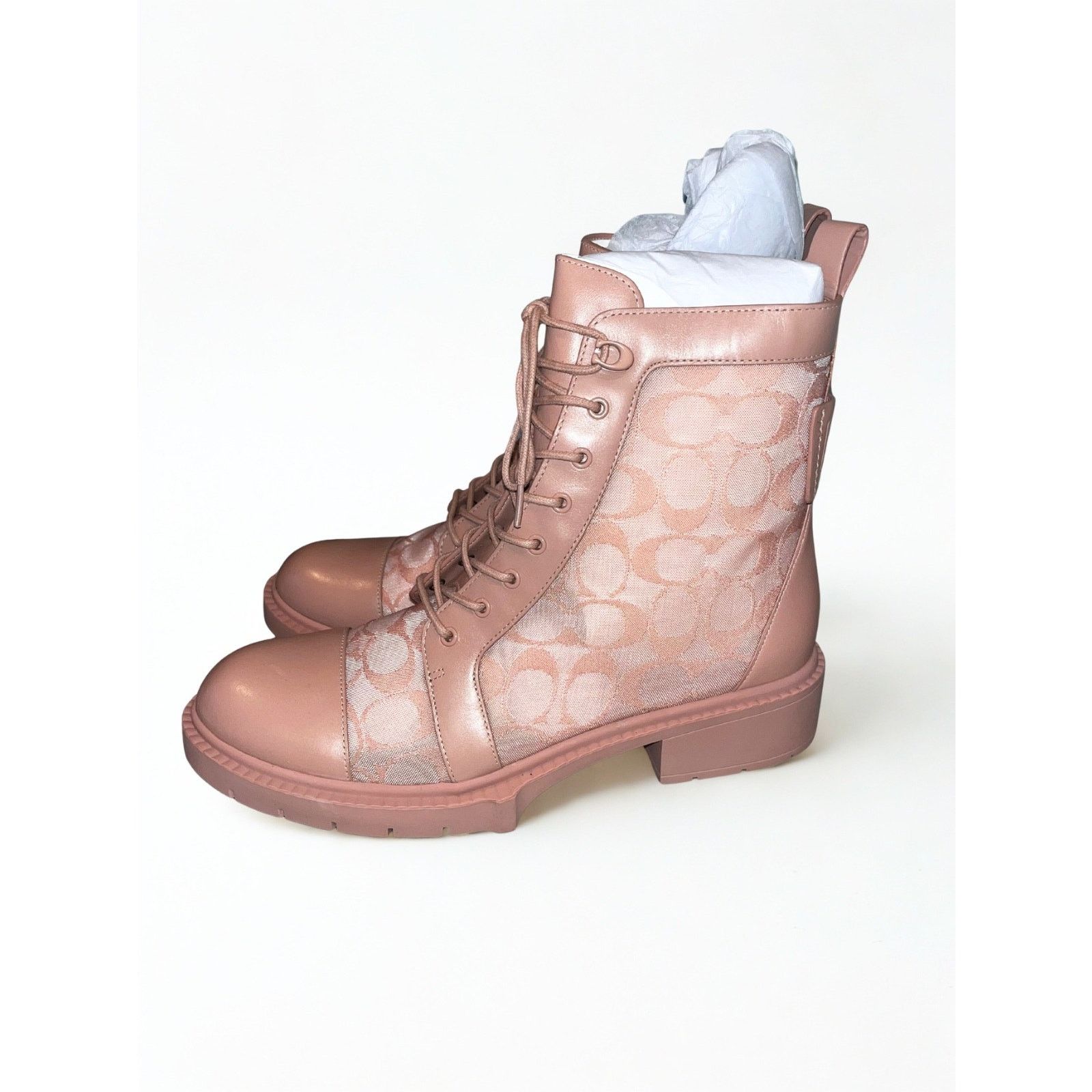 Coach Coach Lana Mesh Bootie C4401 Dusty Rose Women’s Sz 9B NIB Size US 9 / IT 39 - 11 Thumbnail