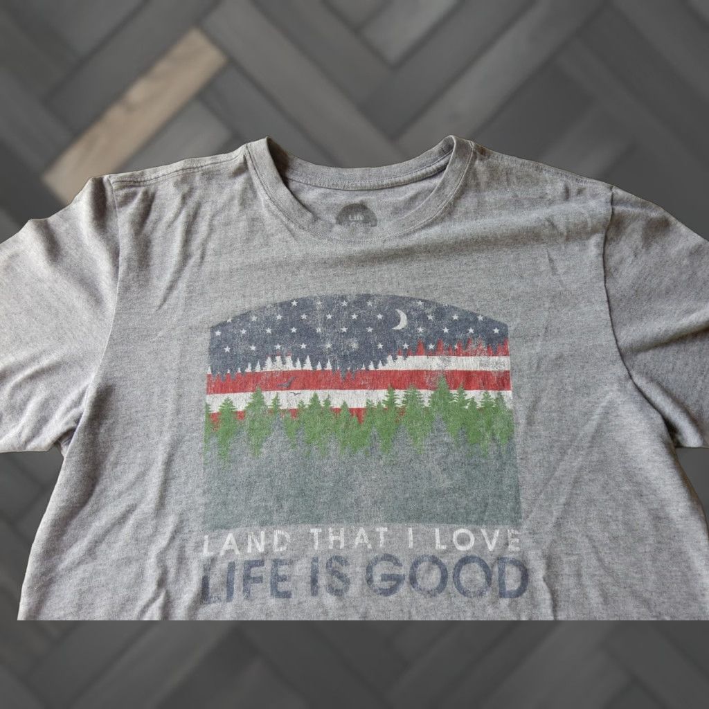 Life is Good Life Is Good Men's Short Sleeve T-Shirt Size M Size US M / EU 48-50 / 2 - 1 Thumbnail