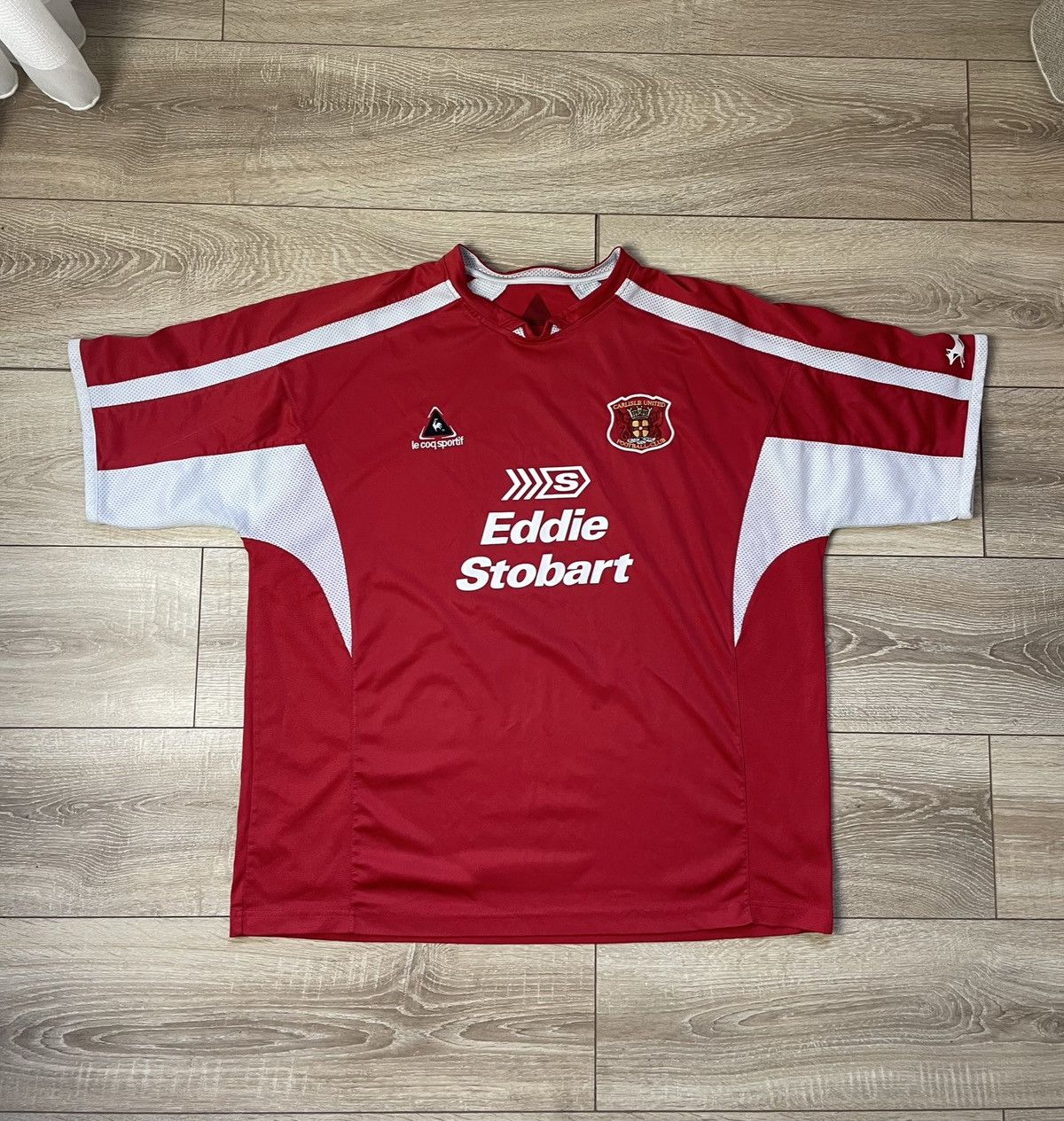 Le Coq Sportif Carlisle United 2005 - 2006 away shirt jersey le coq sportif Size US XL / EU 56 / 4 - 1 Thumbnail