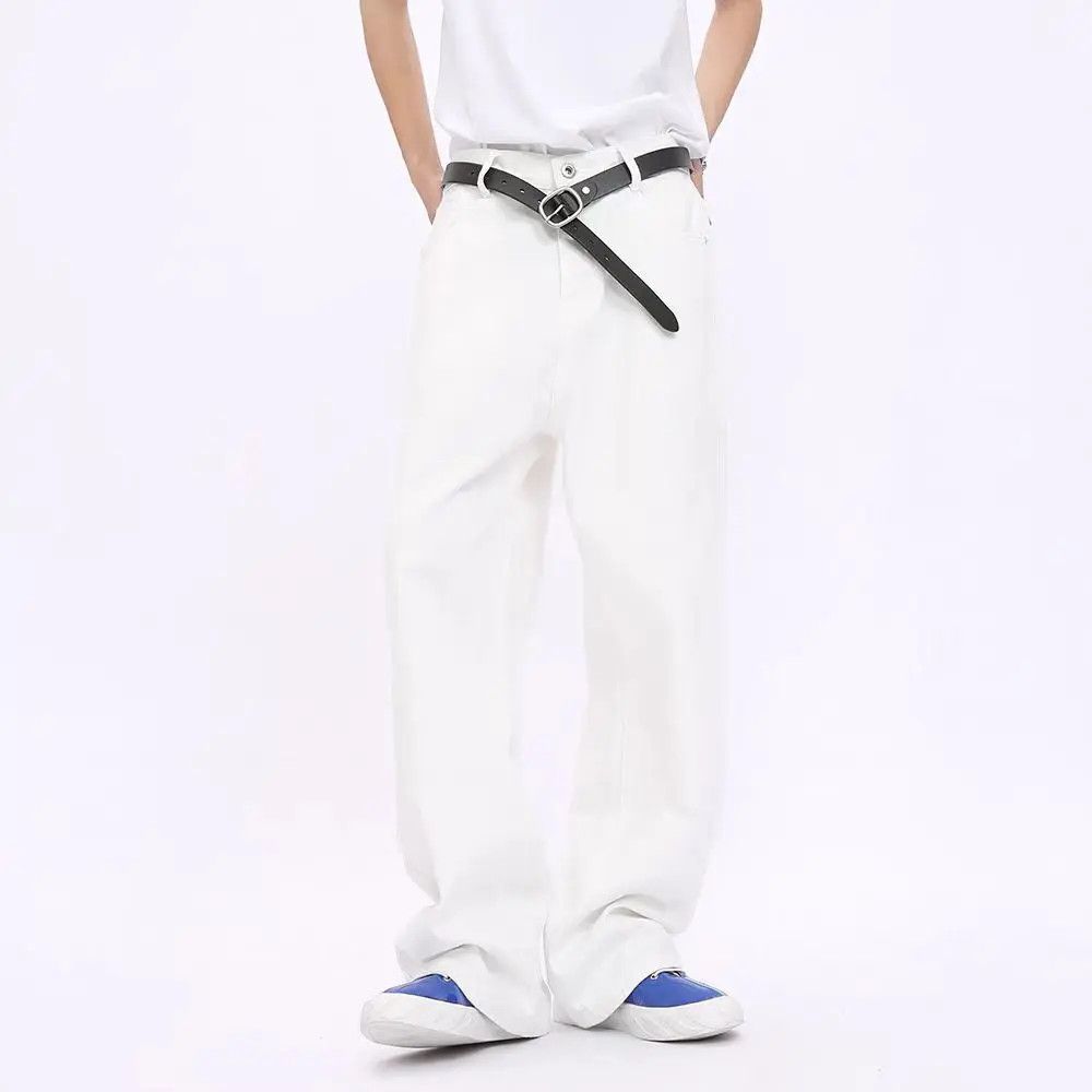 Designer × Japanese Brand Vintage Hip Hop Streetwear Loose Casual Jeans Size US 31 - 1 Thumbnail