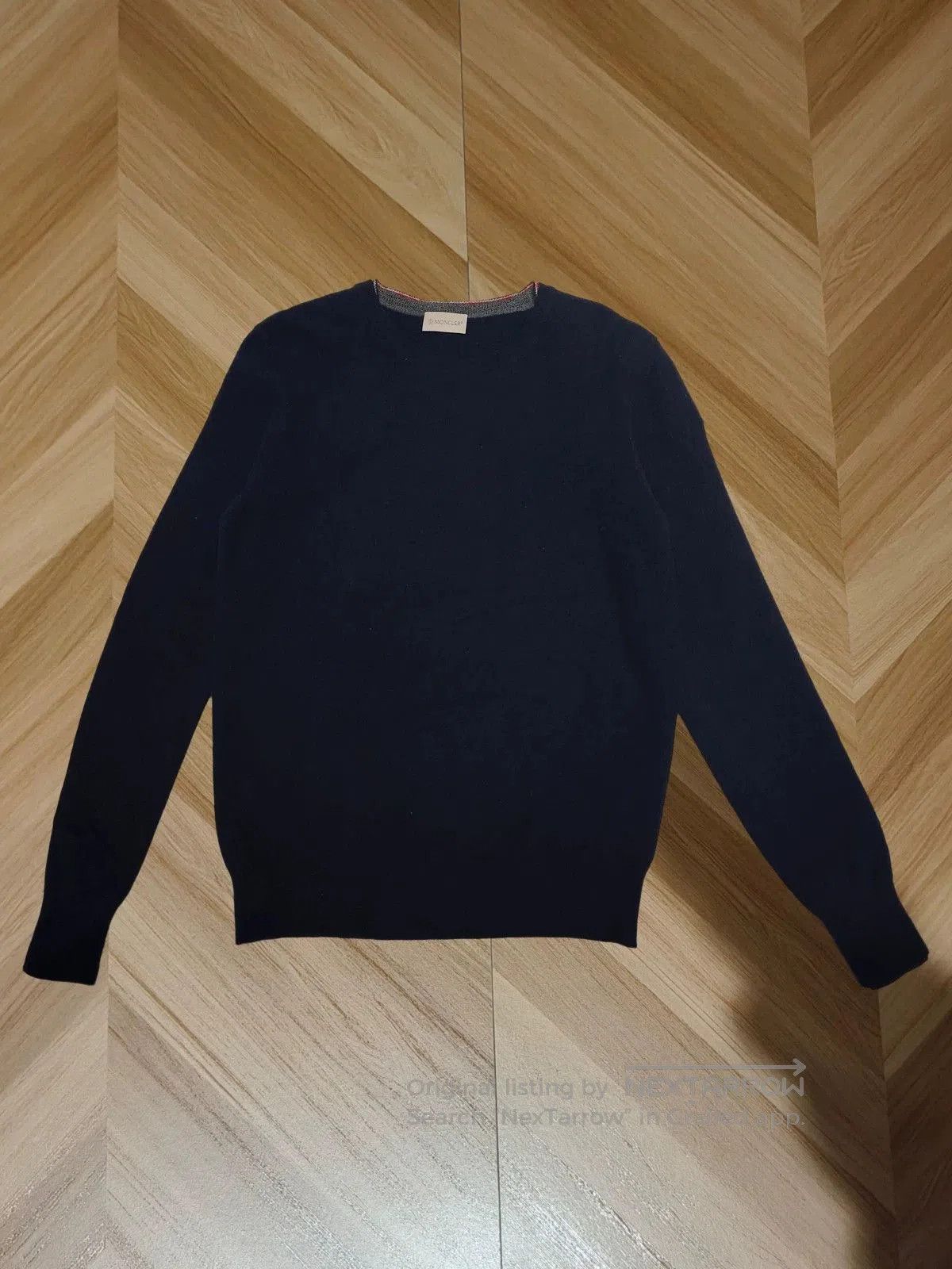 Moncler moncler navy sweater size L barely worn. Size US L / EU 52-54 / 3 - 2 Thumbnail