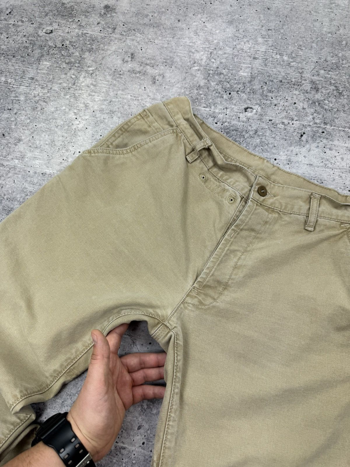 Stone Island Stone Island Denims Big Logo Cargo Pants Trousers Jeans W32 Size US 32 / EU 48 - 9 Thumbnail