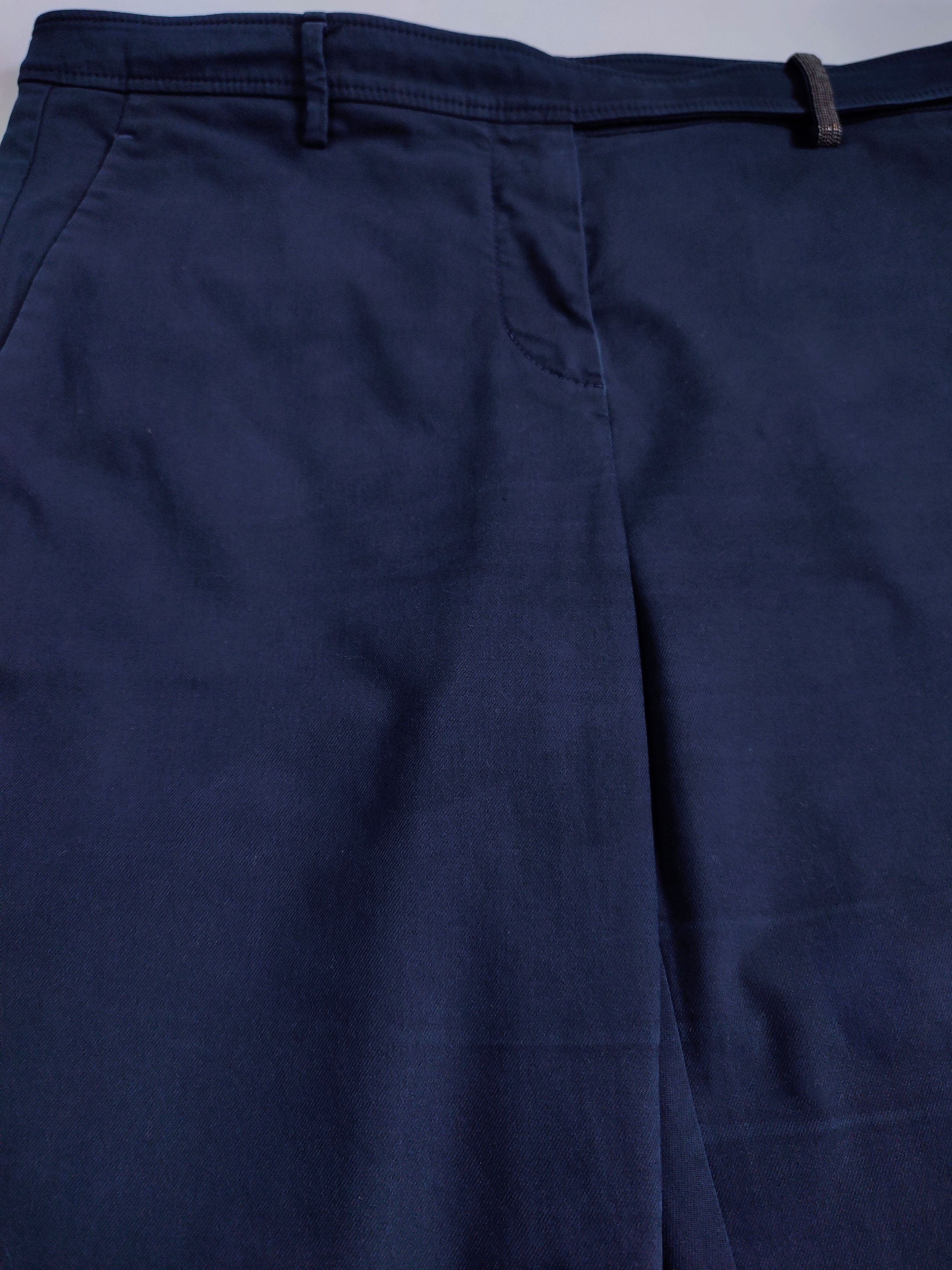 Brunello Cucinelli Brunello Cucinelli Monolithic Chain Casual Pants Size 32" / US 10 / IT 46 - 8 Thumbnail