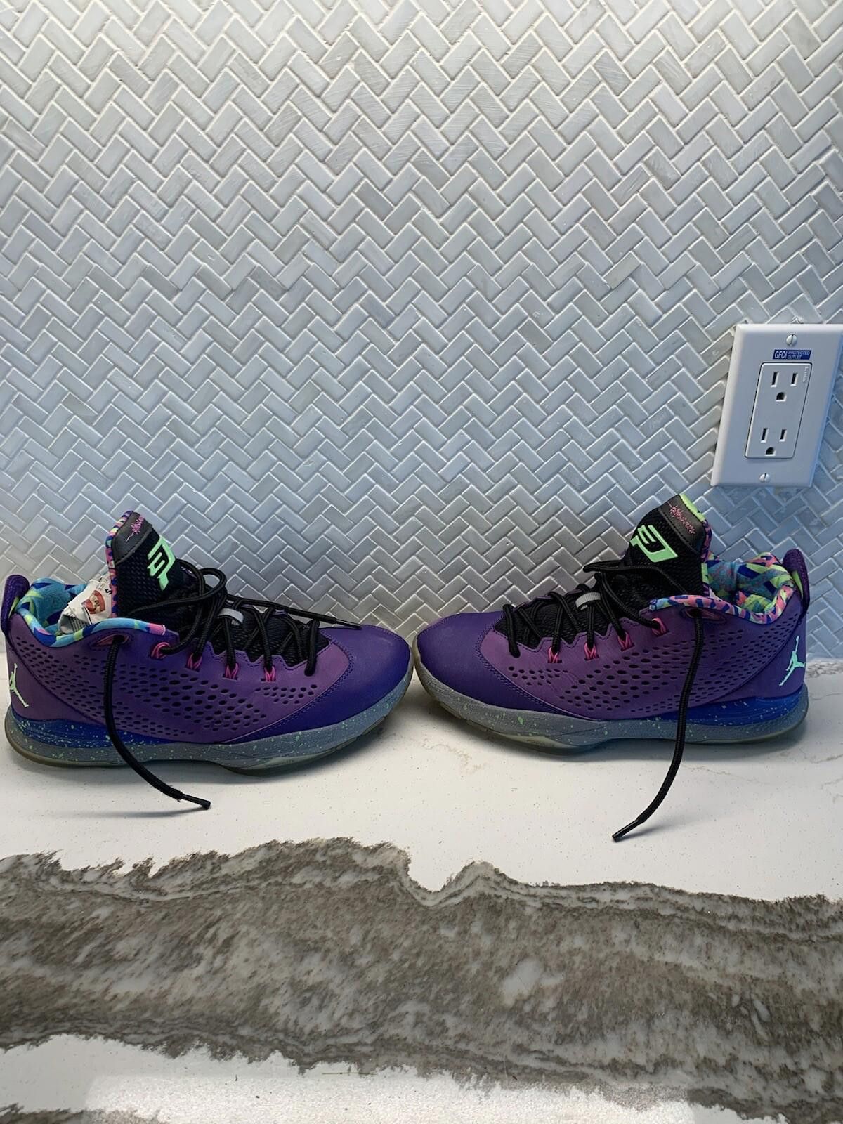 Jordan Brand Jordan CP3.Vii Court Purple 2013 Size 8 Used 616805-506 Size US 8 / EU 41 - 2 Thumbnail