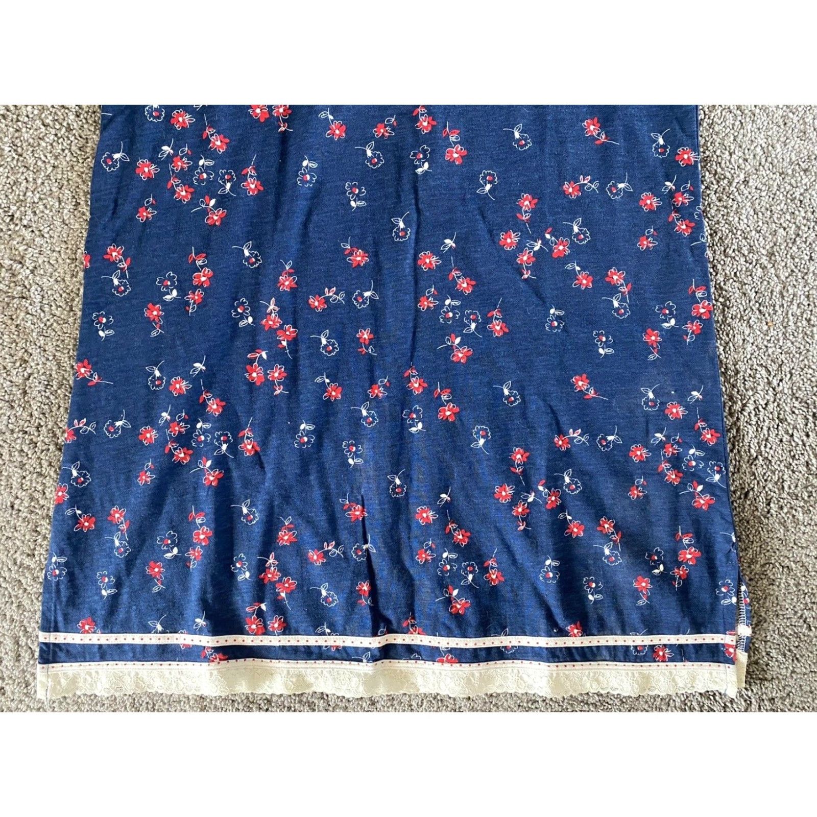 Liz Claiborne VINTAGE? Wait, it's Liz Claiborne A Charmed Life Dress Women S Blue Floral Knee Length NWT Size S / US 4 / IT 40 - 5 Thumbnail