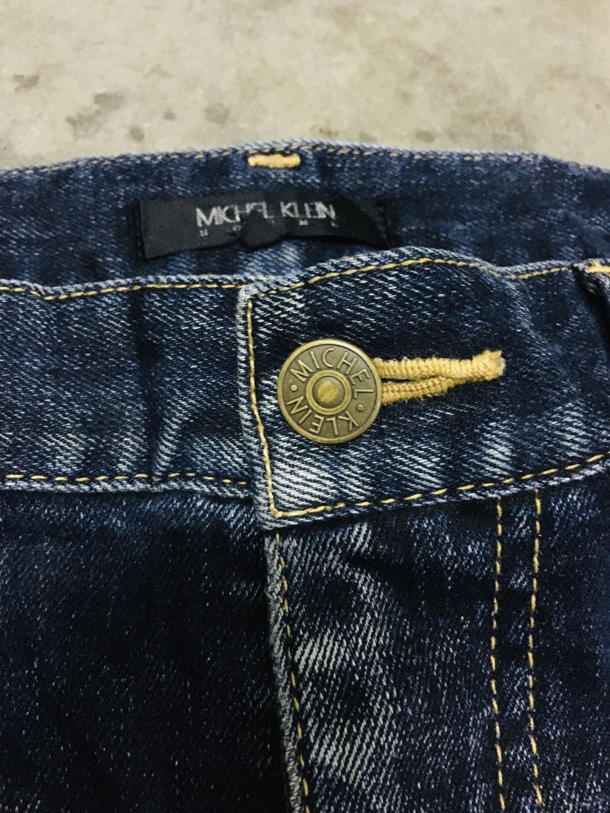 Michel Klein Michel Klein Homme Distressed Jeans (15) Size US 34 / EU 50 - 10 Thumbnail