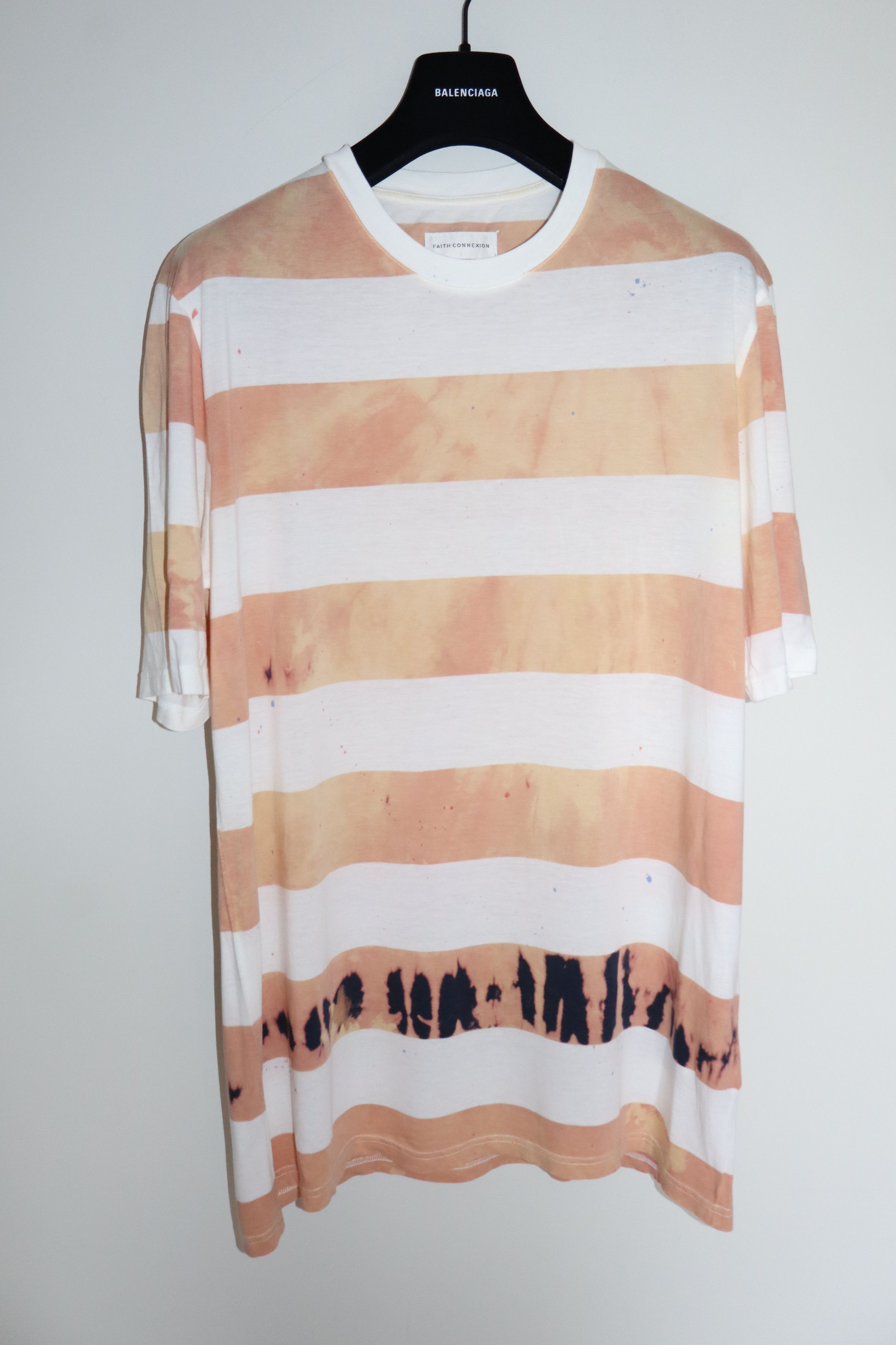 Faith Connexion bleach effect t-shirt Size US M / EU 48-50 / 2 - 1 Thumbnail