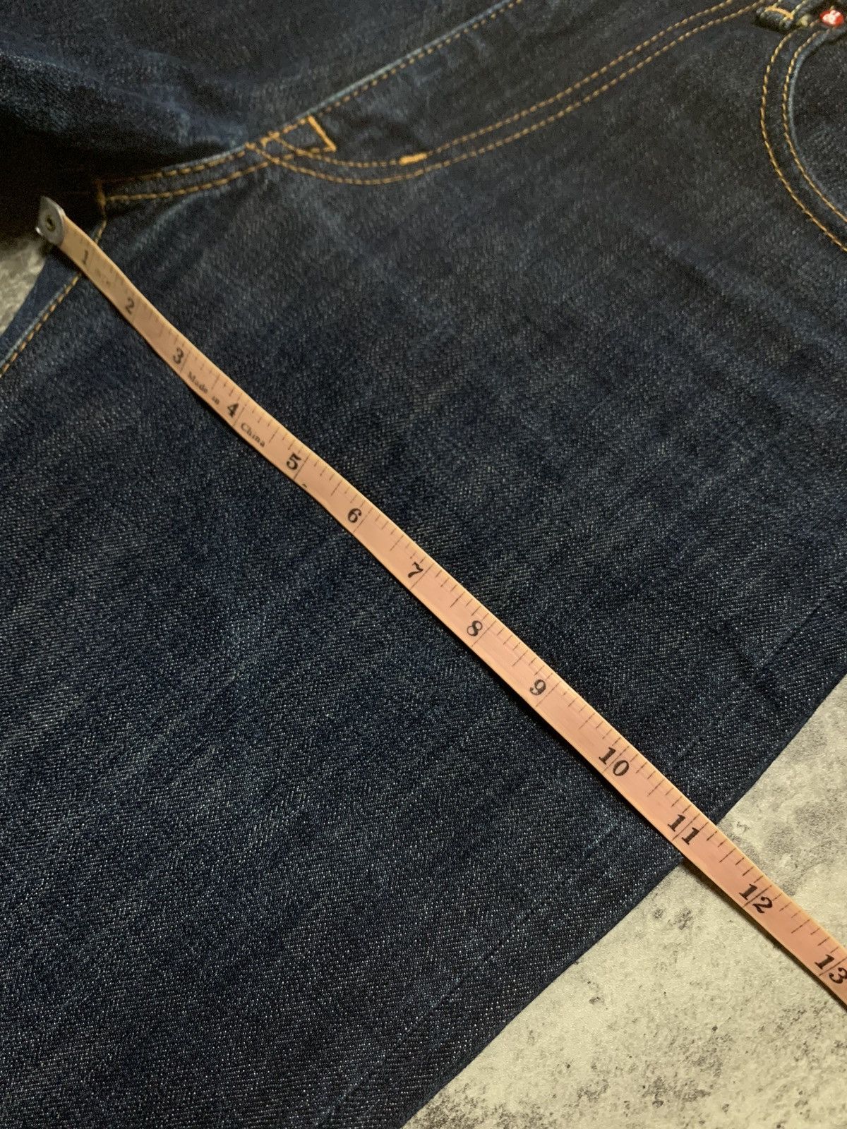 Hysteric Glamour Cune Rabbit Daicock Japanese Deep Indigo Denim Evisu Style Size US 30 / EU 46 - 15 Thumbnail