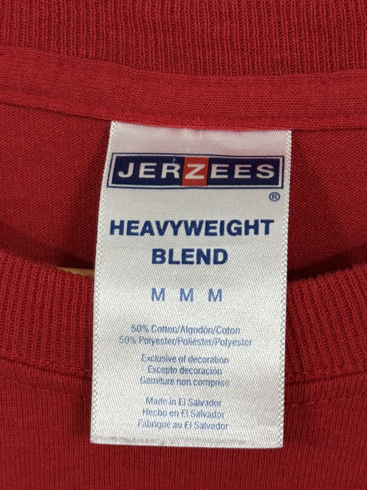 Vintage Vintage Jerzees Custom I Love Football Heart Red Medium Tee Size US M / EU 48-50 / 2 - 5 Thumbnail