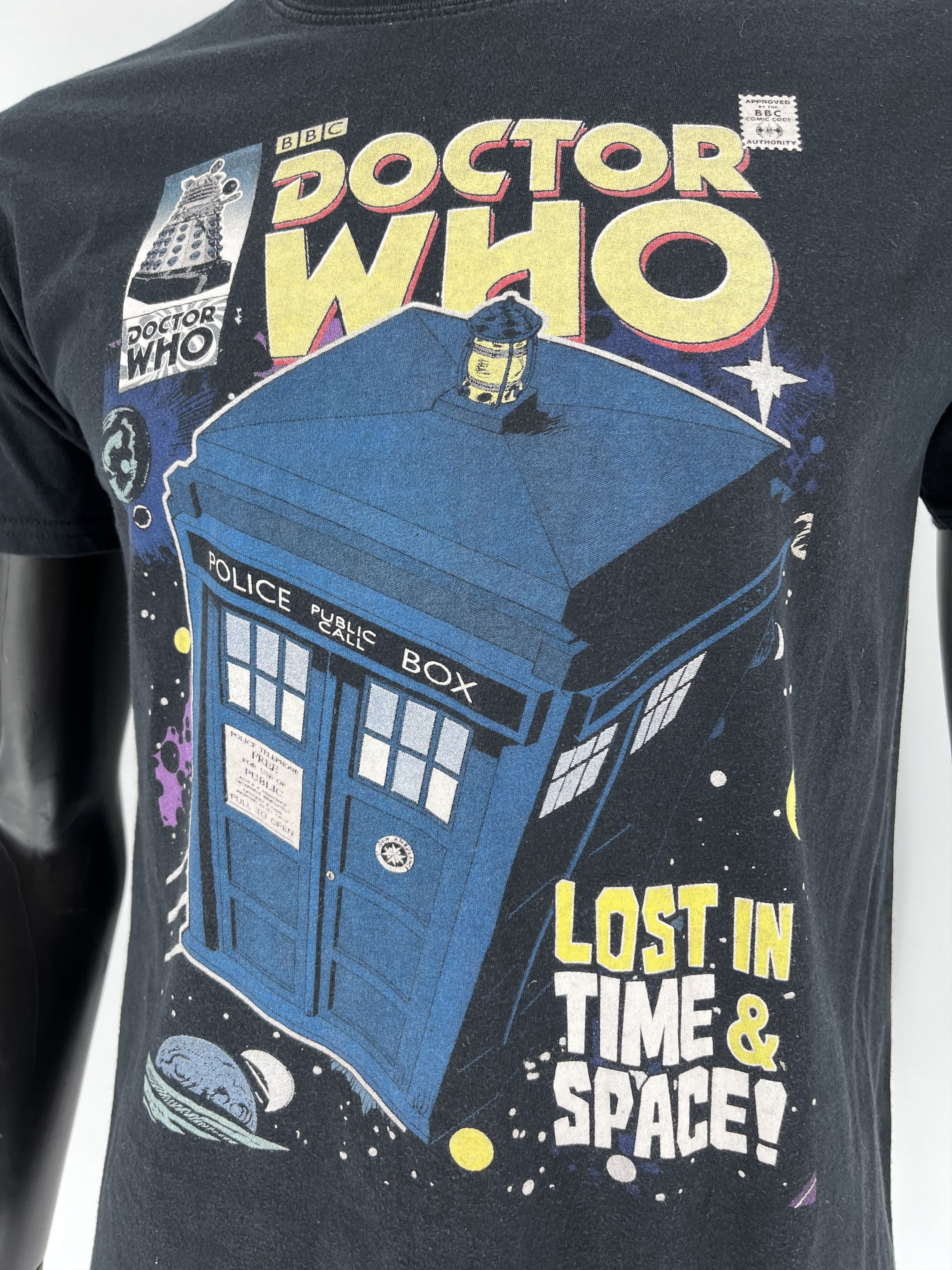 Band Tees × Vintage Vintage Y2K Comics Doctor Who T-shirt Marvel DC Size M Size US M / EU 48-50 / 2 - 6 Thumbnail