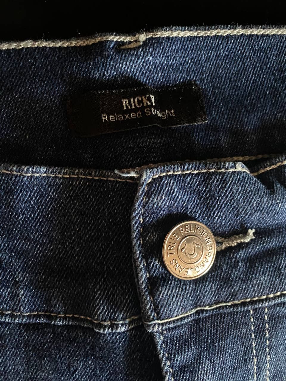 True Religion True Religion Ricky SN Straight Jeans Size US 30 / EU 46 - 3 Thumbnail