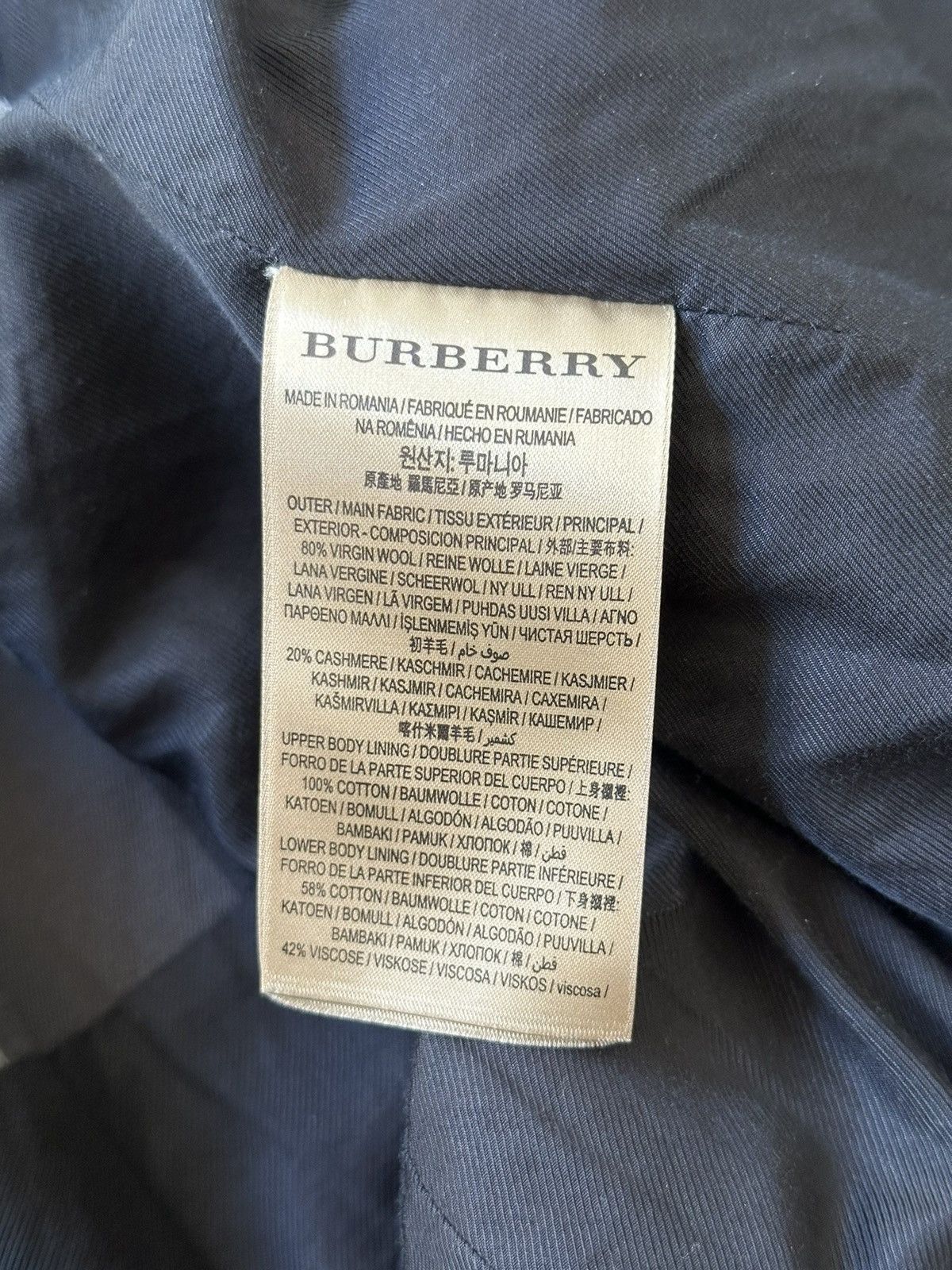 Burberry Burberry peacoat with golden buttons Size US M / EU 48-50 / 2 - 6 Thumbnail