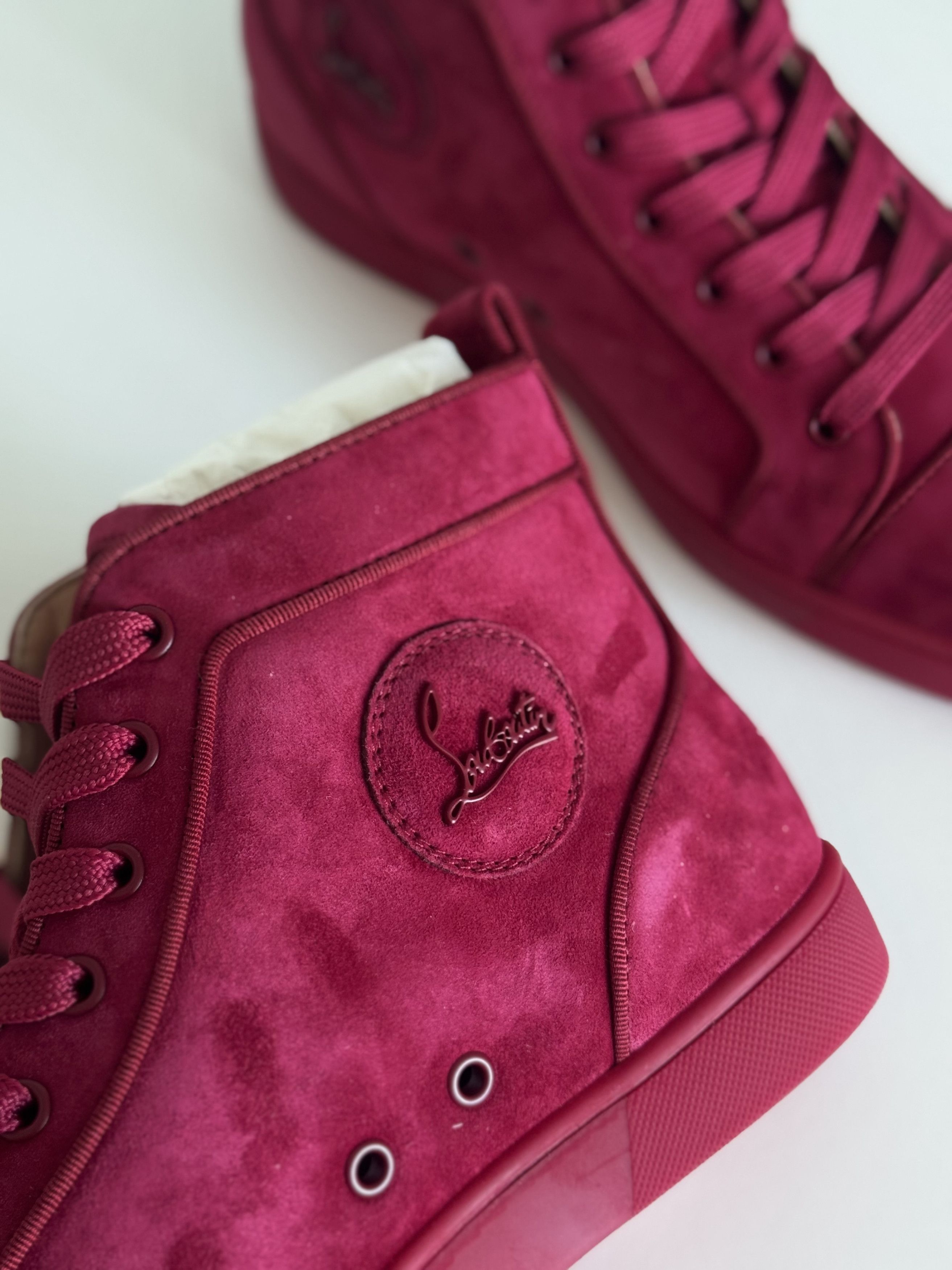 Christian Louboutin Louboutin High | Cherry color | Size 41 | Brand new Size US 8 / EU 41 - 6 Thumbnail