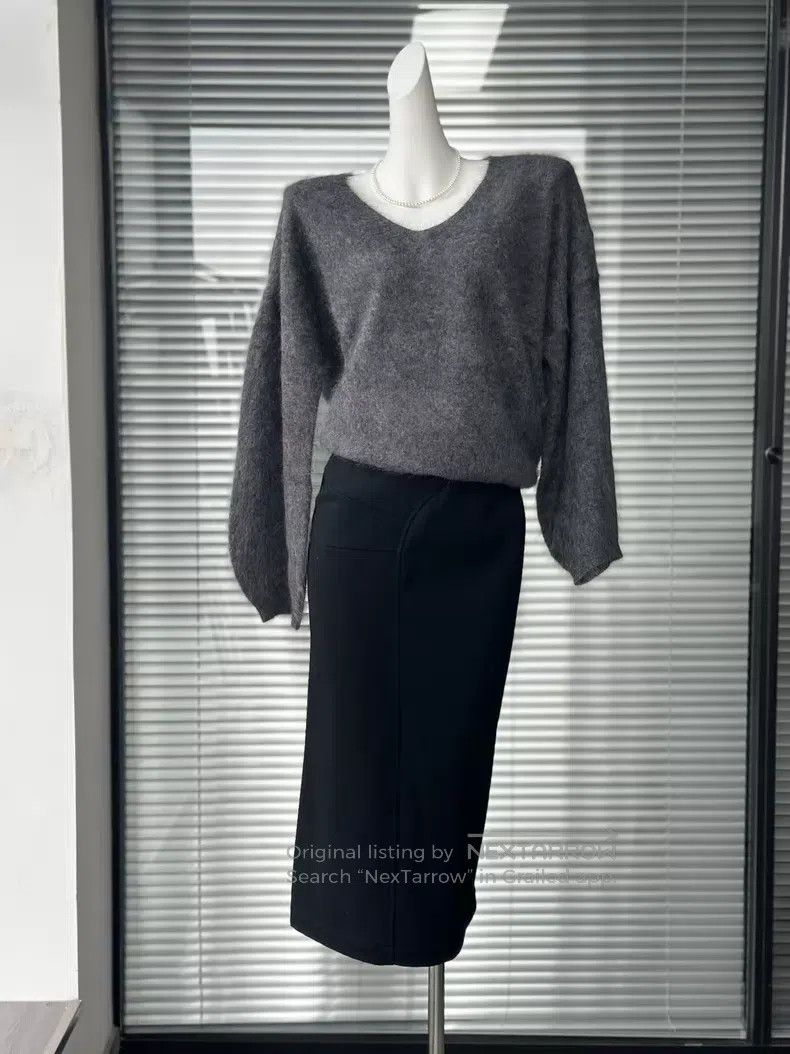 Comme des Garcons Comme des Garcons size S Wool Skirt Size 23" - 3 Thumbnail