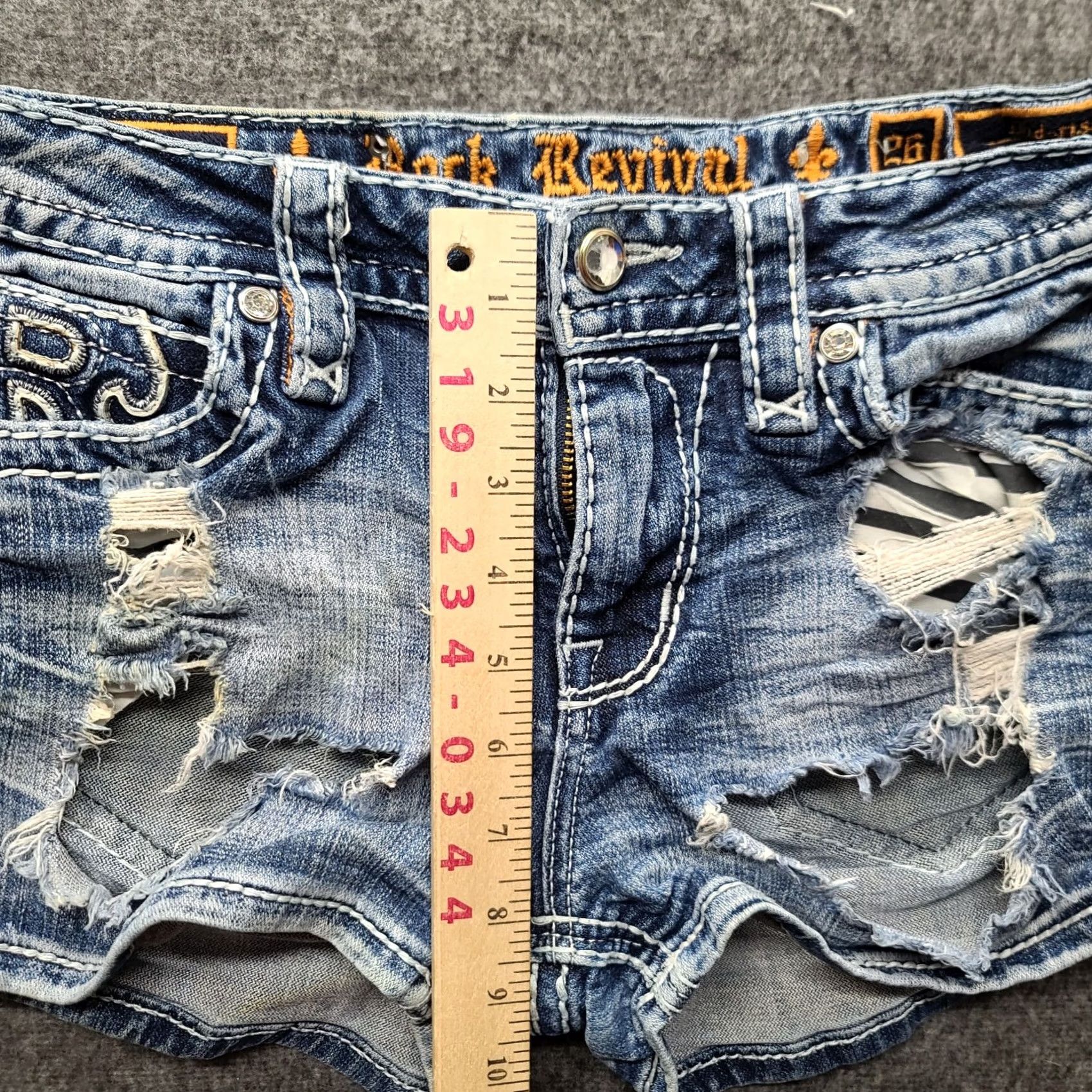 Vintage VINTAGE Rock Revival Shorts Womens 26 Size 26" / US 2 / IT 38 - 5 Thumbnail