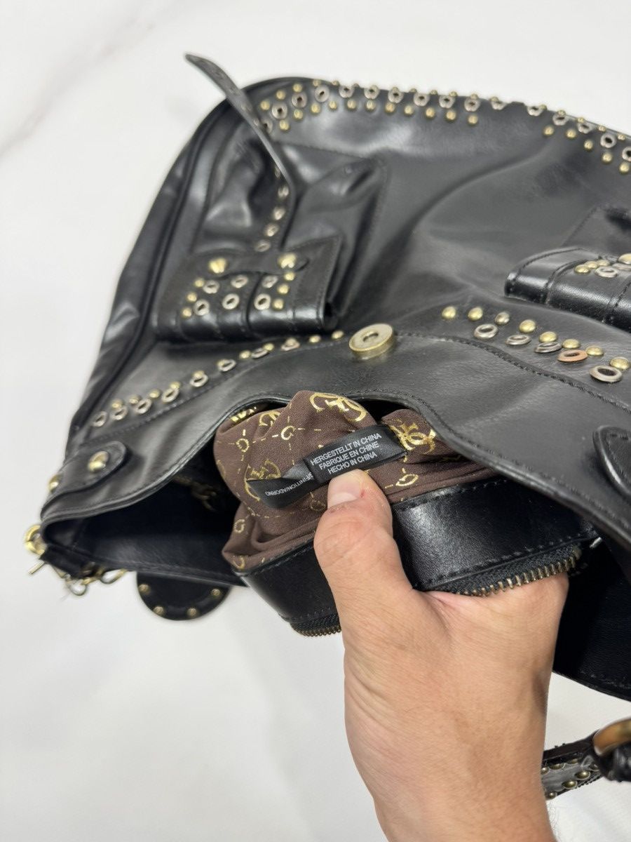 Guess Rare Guess Leather Studded Y2k Shoulder Bag Size ONE SIZE - 15 Thumbnail