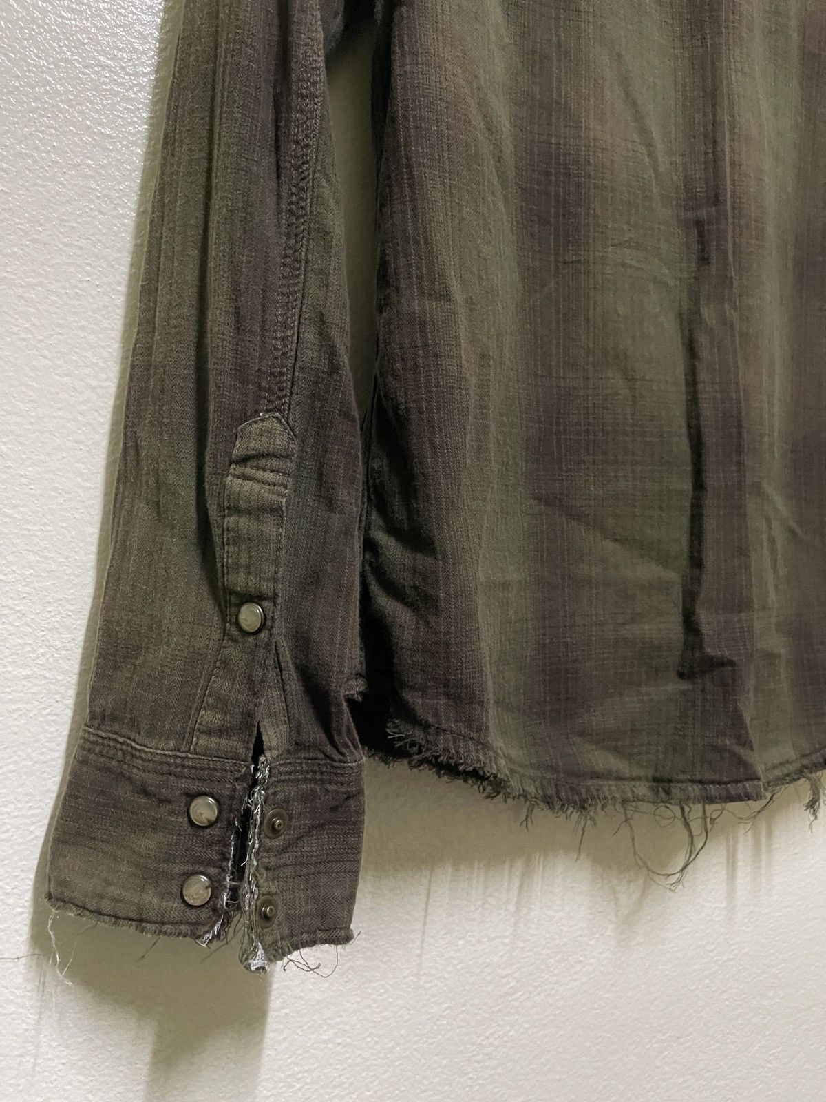 Japanese Brand GOA Western Plaid Shirt Distressed Size US S / EU 44-46 / 1 - 10 Thumbnail