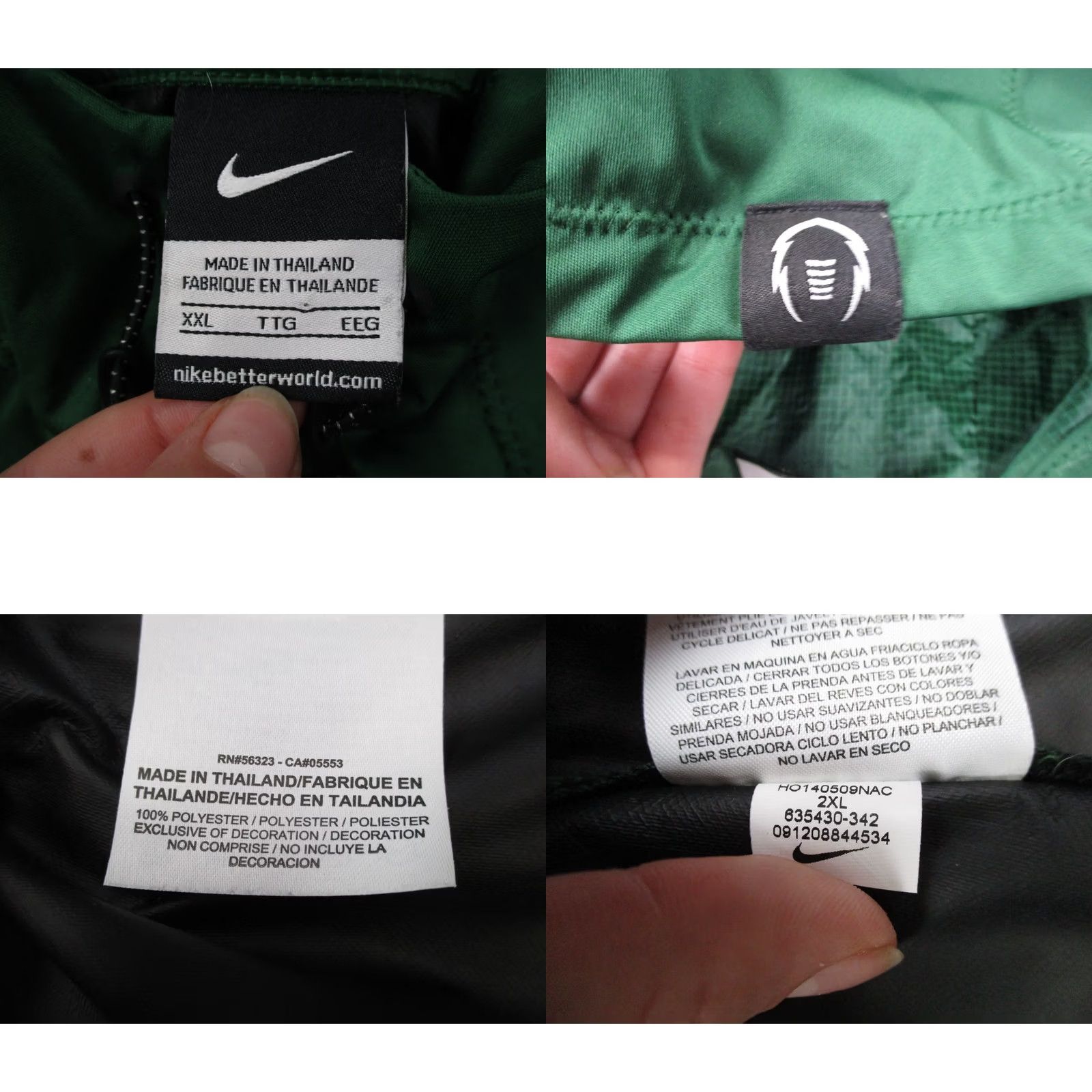 Nike Nike Jacket Mens 2XL General Fly Field Hoodie Elite 5 Star Sport Active Run Jacket Size US XXL / EU 58 / 5 - 8 Thumbnail