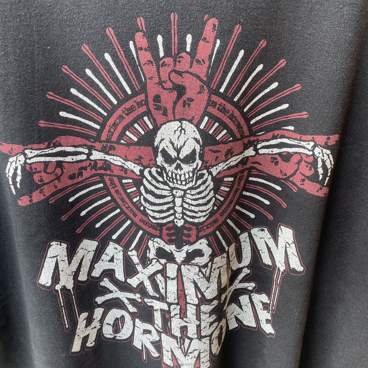 Band Tees × Vintage 🔥🇯🇵Maximum The Hormone Hardcore Punk Rock Band Cross Tee Size US XL / EU 56 / 4 - 4 Thumbnail