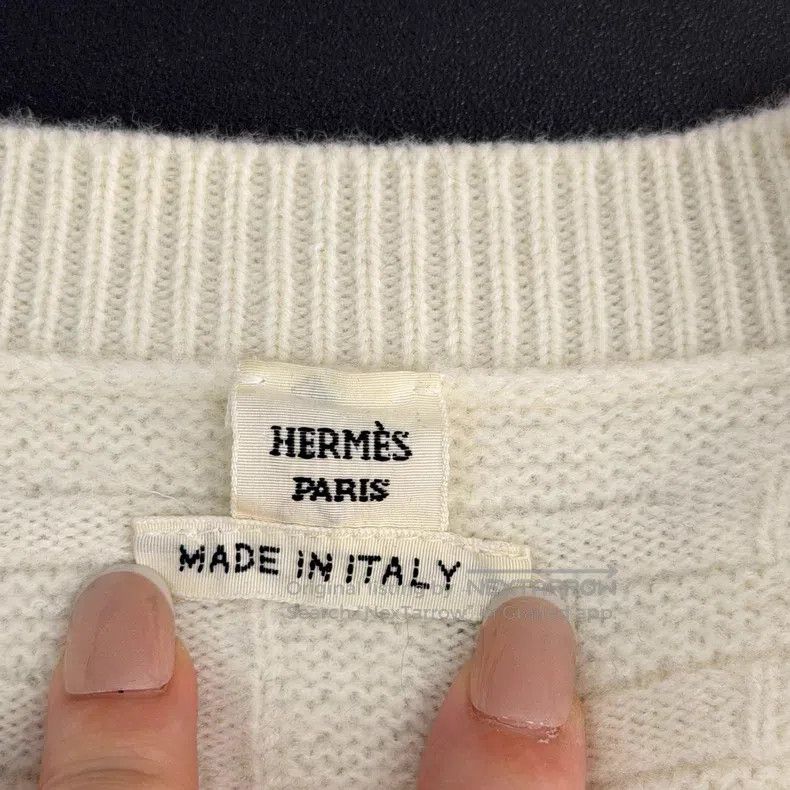 Hermes Hermes Off-White Full H Wool Sweater Size XS / US 0-2 / IT 36-38 - 5 Thumbnail